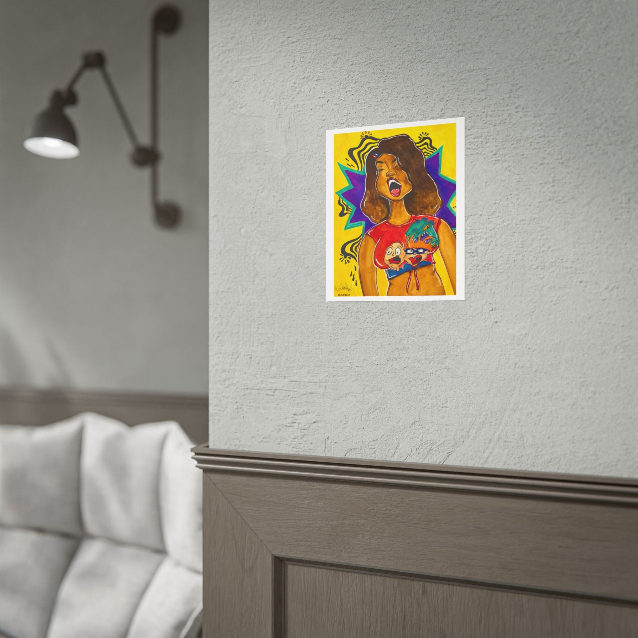 Loud & Proud | Original LexKittenArts Art Print - Part 2 of the Girlhood Chronicles Collection