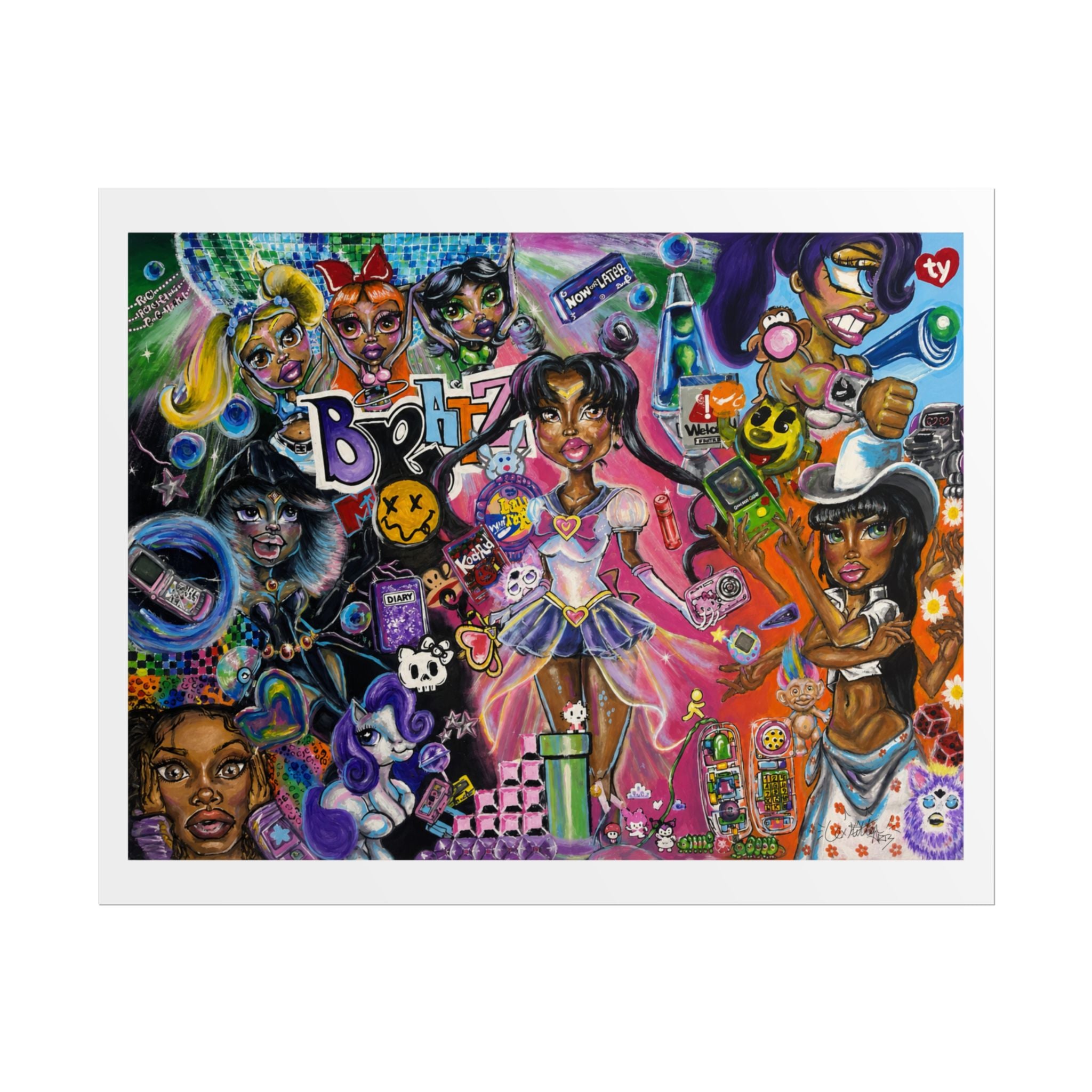 Remember When Magic Was Normal? | Fine Art Print by LexKittenArts