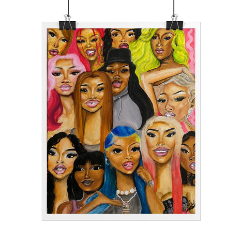 All Pressure- Baddies Art