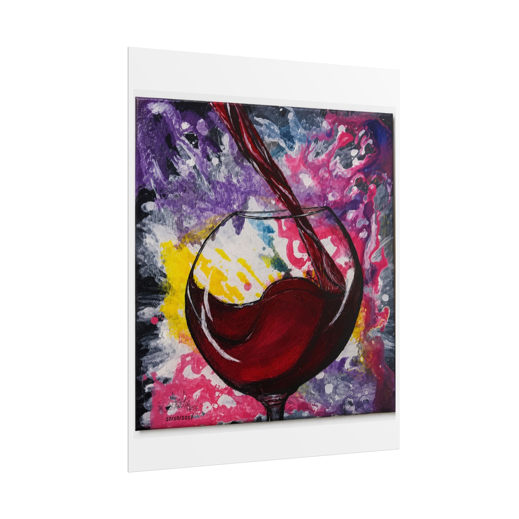 Pour Decisions | Original LexKittenArts Art Print