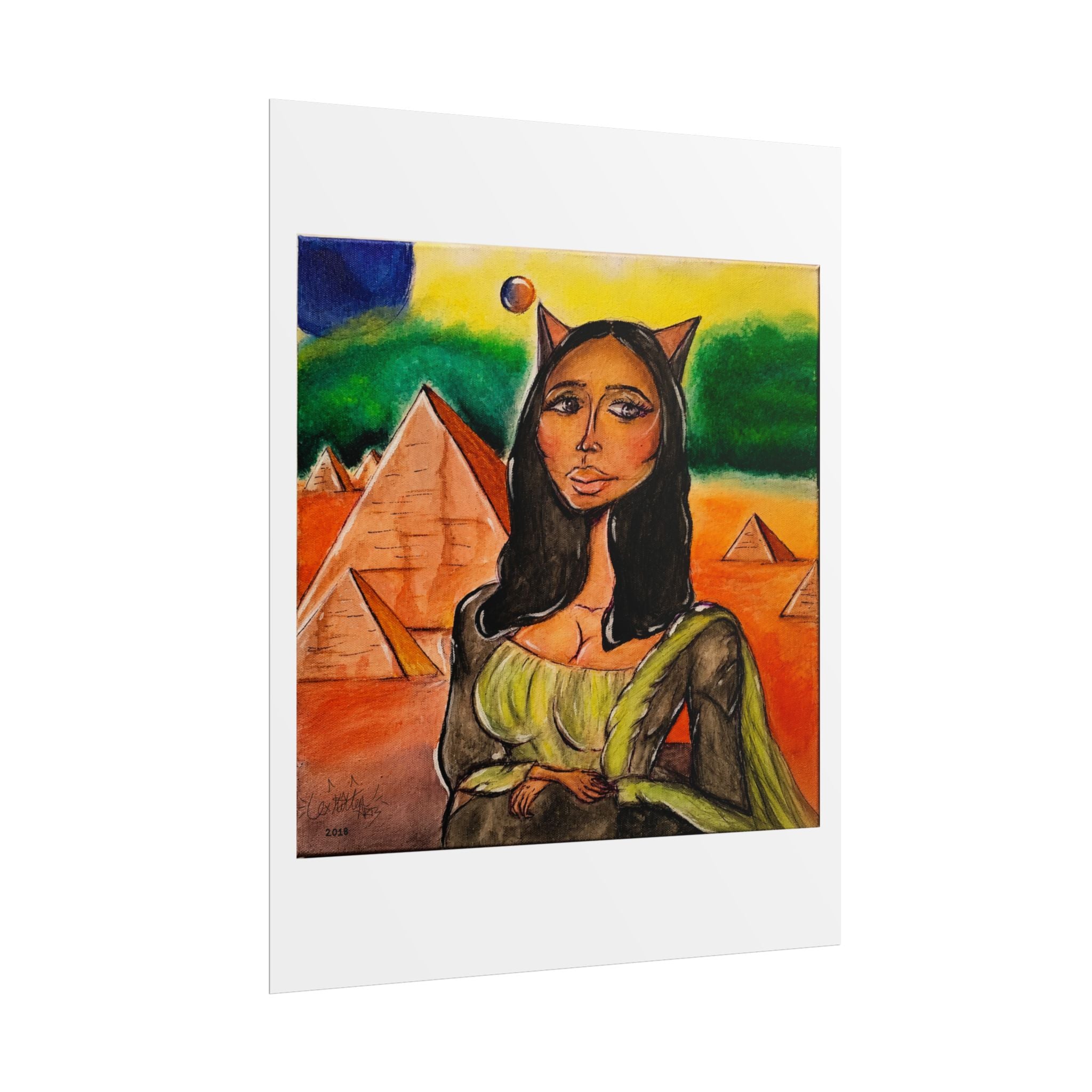 Cleocatra | Original LexKittenArts Art Print