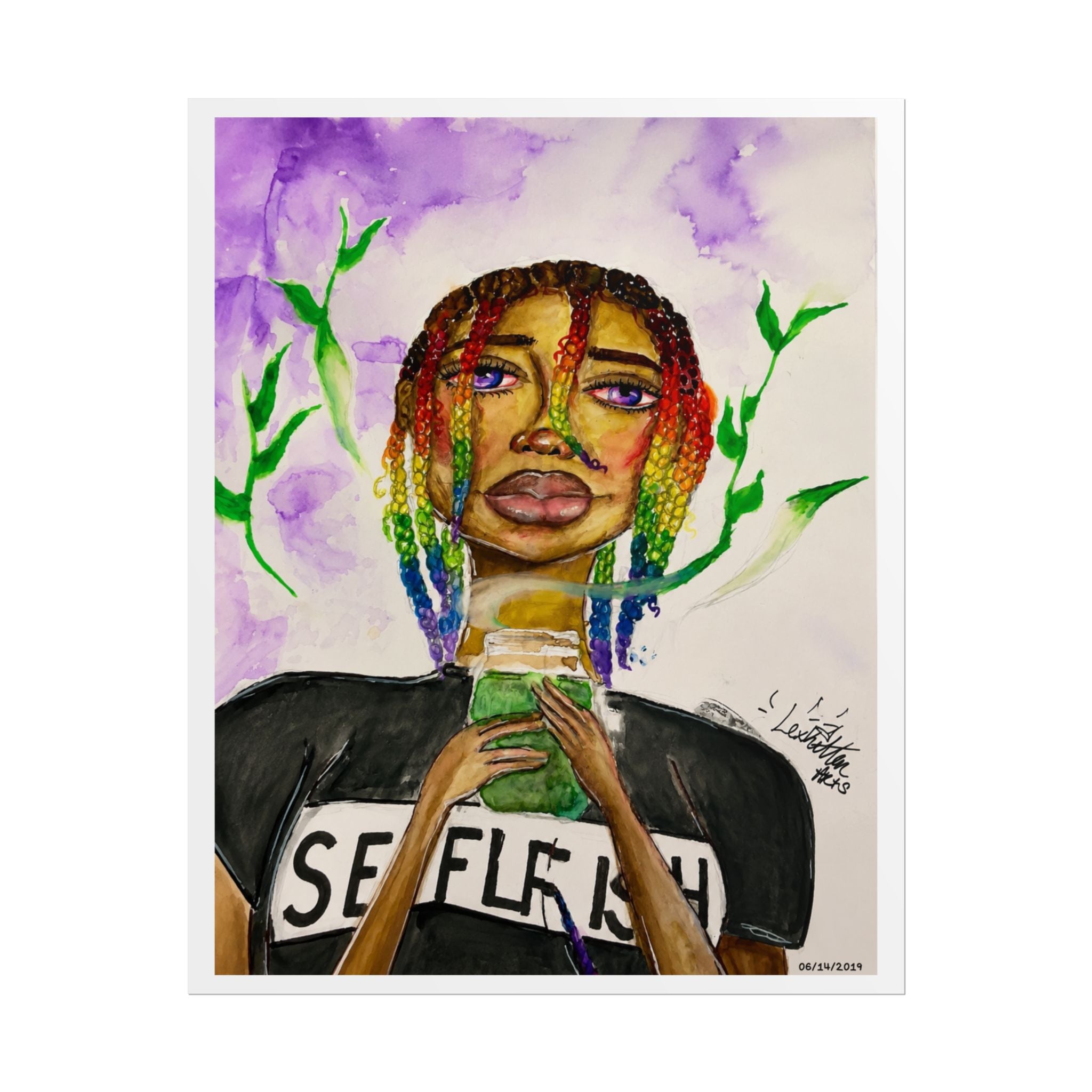 Self-ish | Original LexKittenArts Art Print