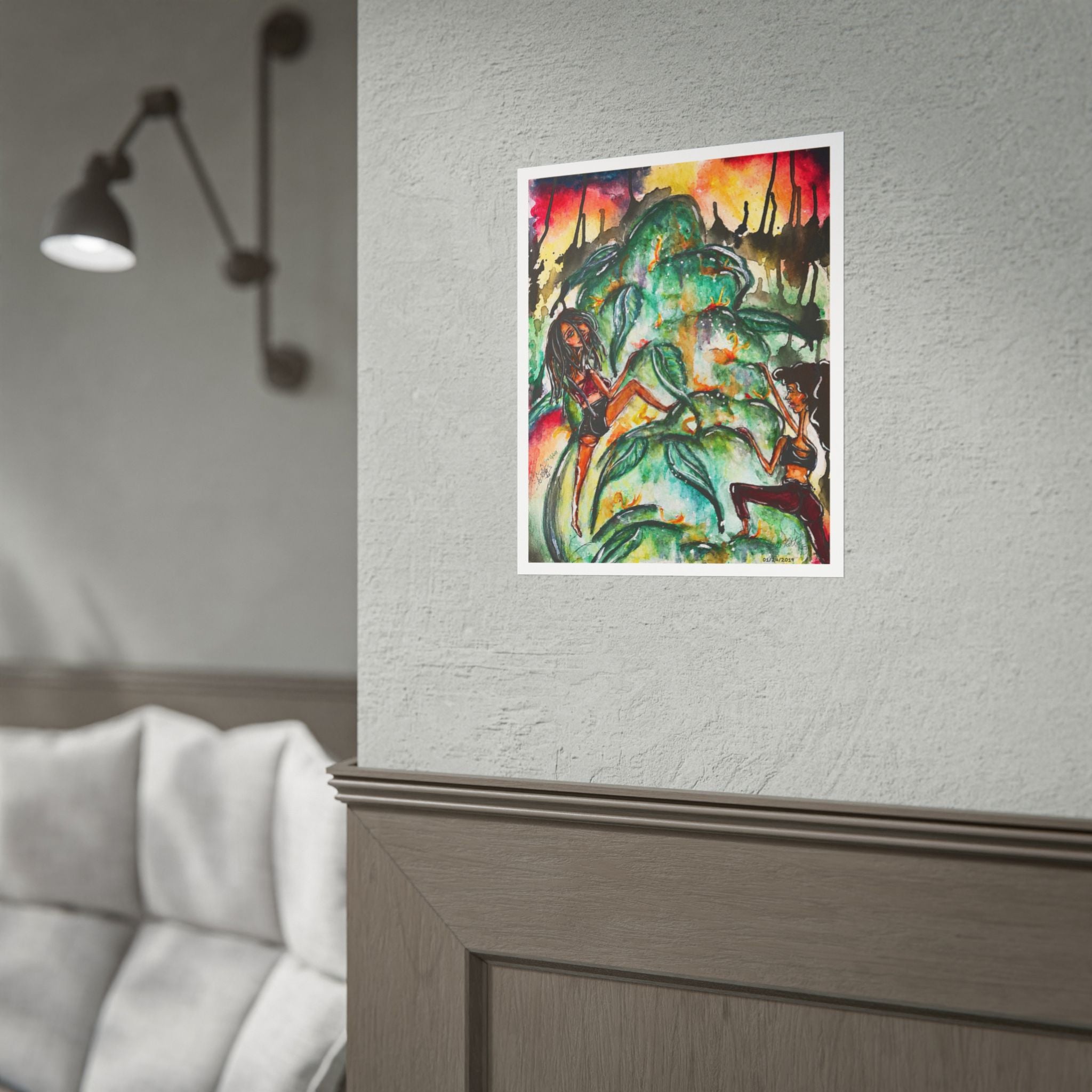 Higher Ground | Original LexKittenArts Art Print