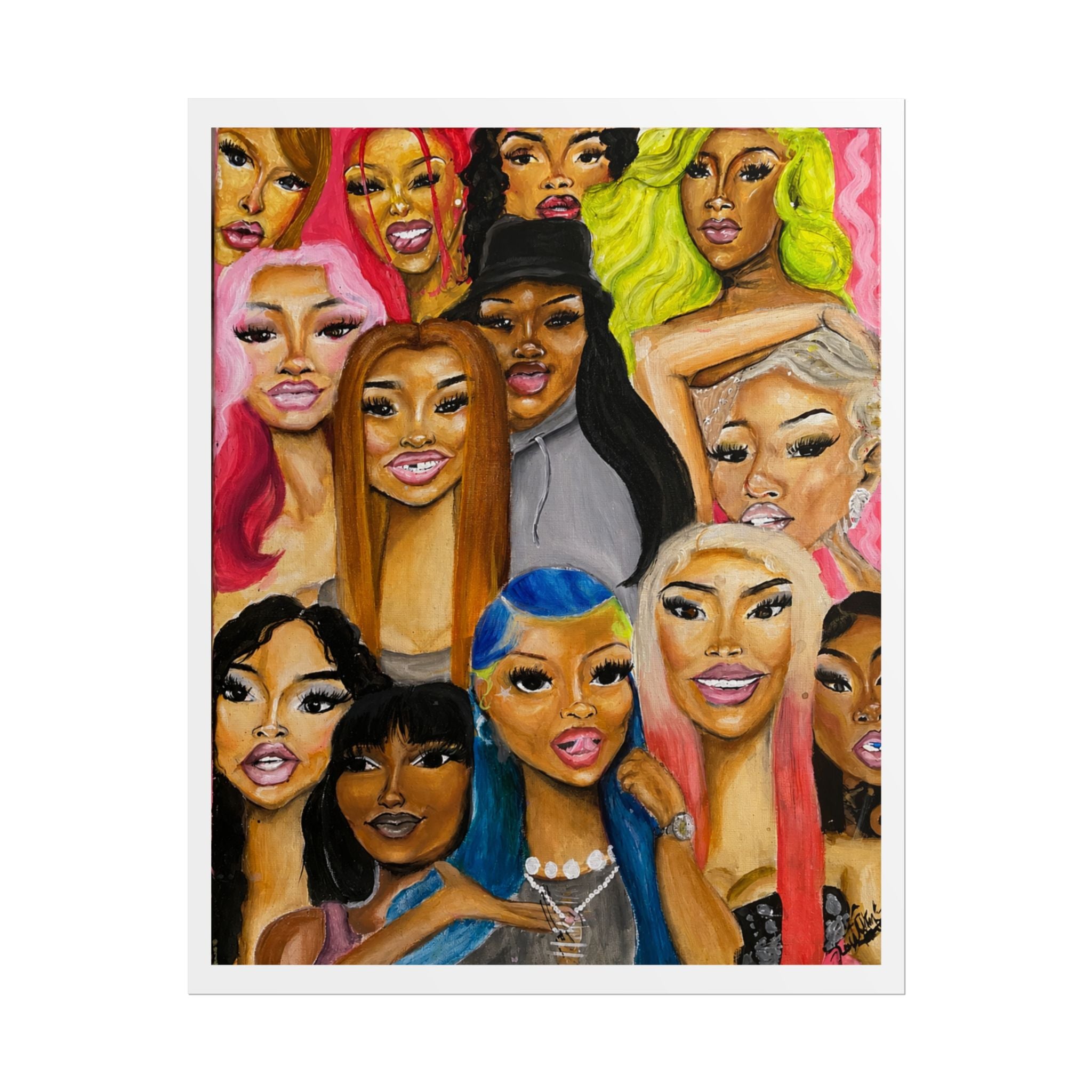 All Pressure- Baddies Art