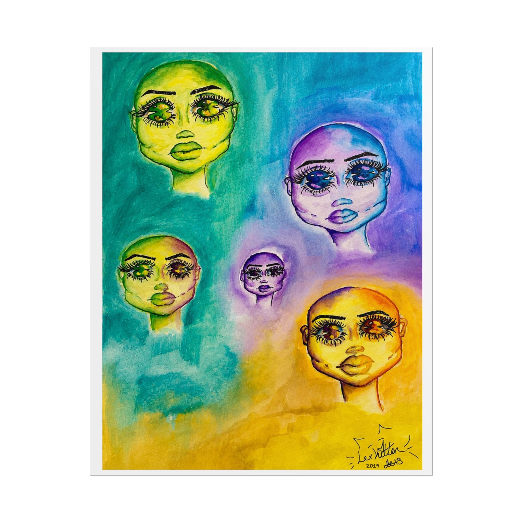 Identity | Original LexKittenArts Art Print