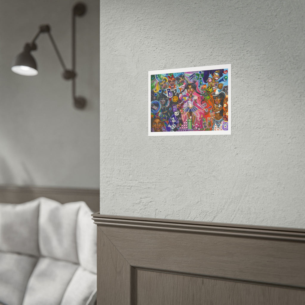 Remember When Magic Was Normal? | Fine Art Print by LexKittenArts