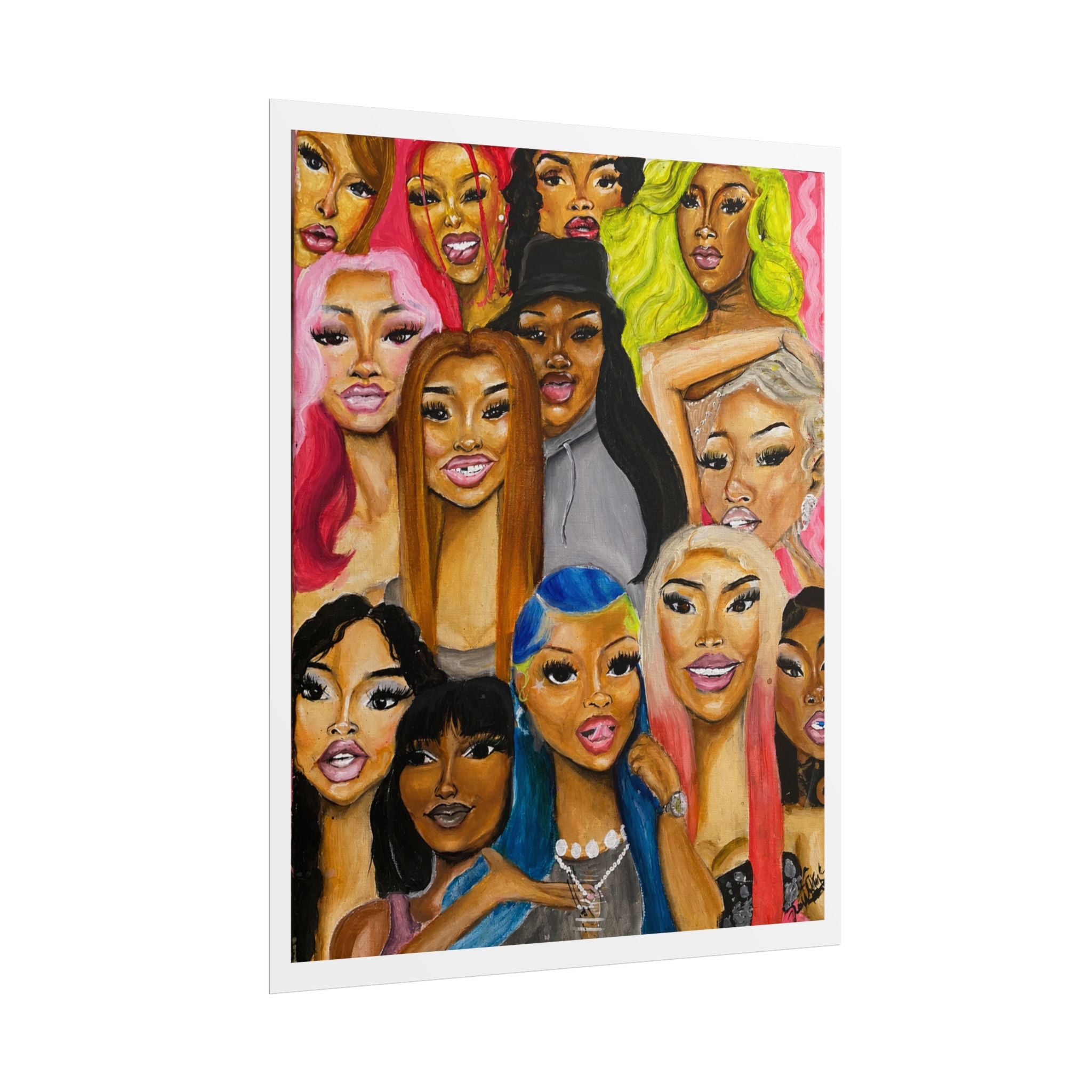 All Pressure- Baddies Art
