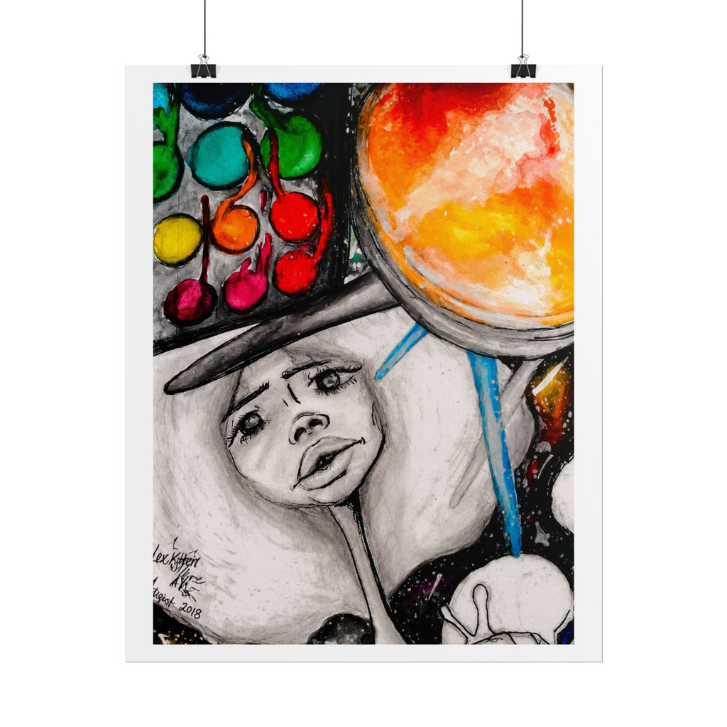 Creative Universe | Original LexKittenArts Art Print