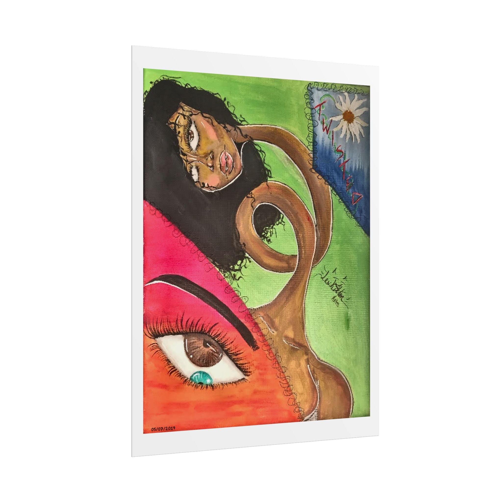 Twisted | Original LexKittenArts Art Print