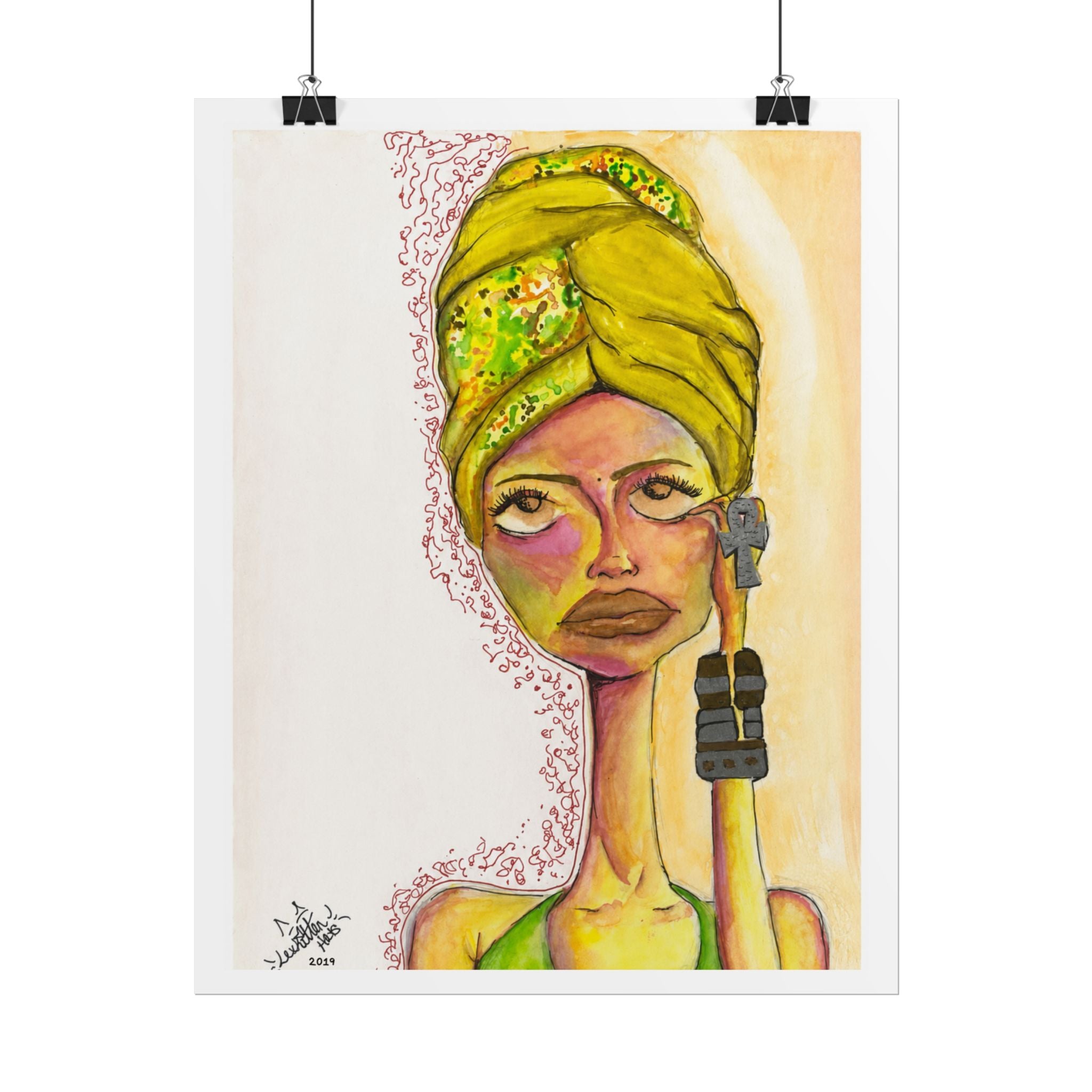 Unbreakable | Original LexKittenArts Art Print