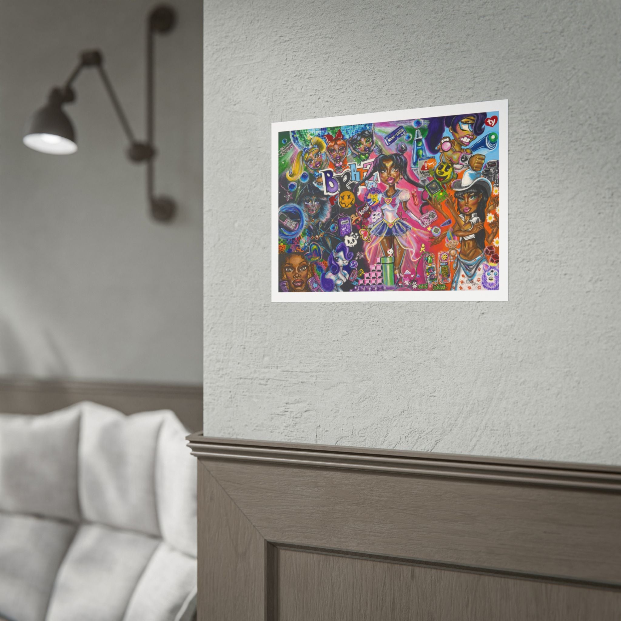 Remember When Magic Was Normal? | Fine Art Print by LexKittenArts