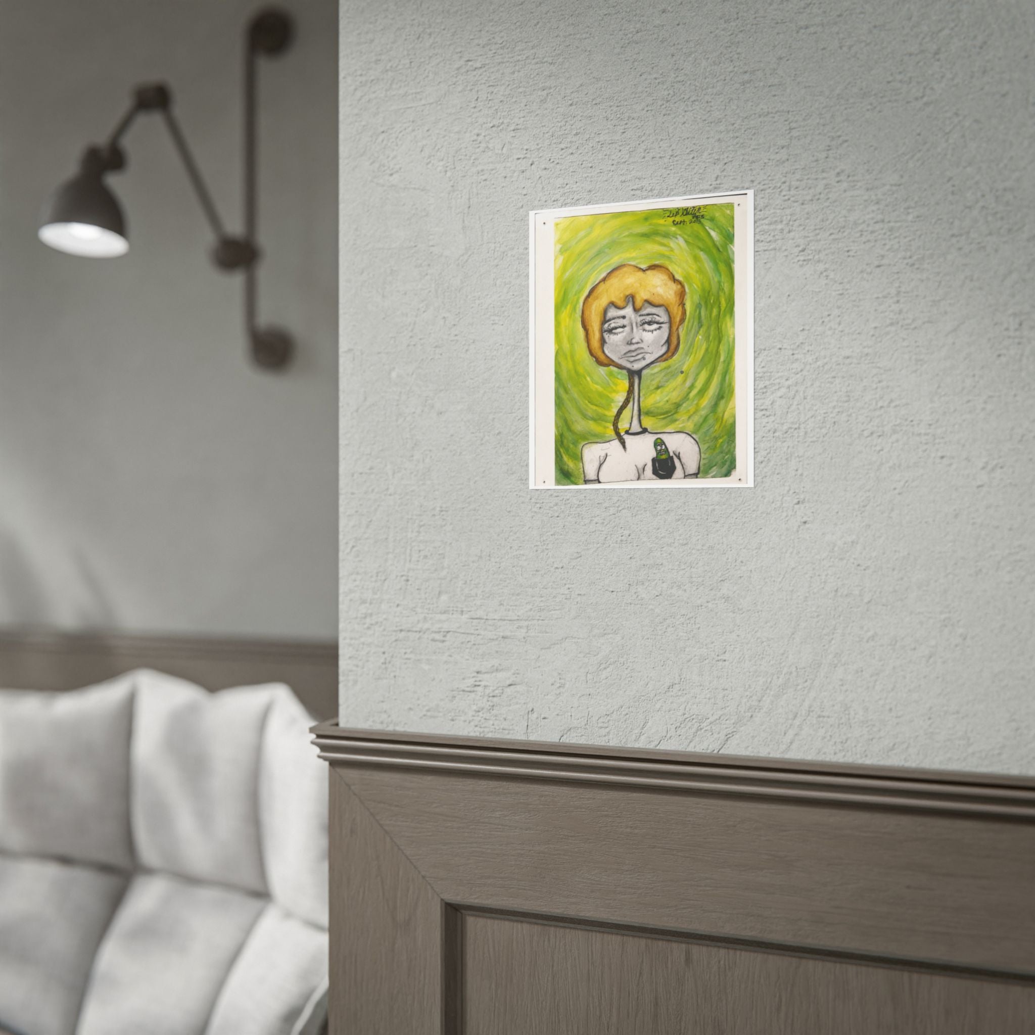 Pickle Portal | Original LexKittenArts Art Print