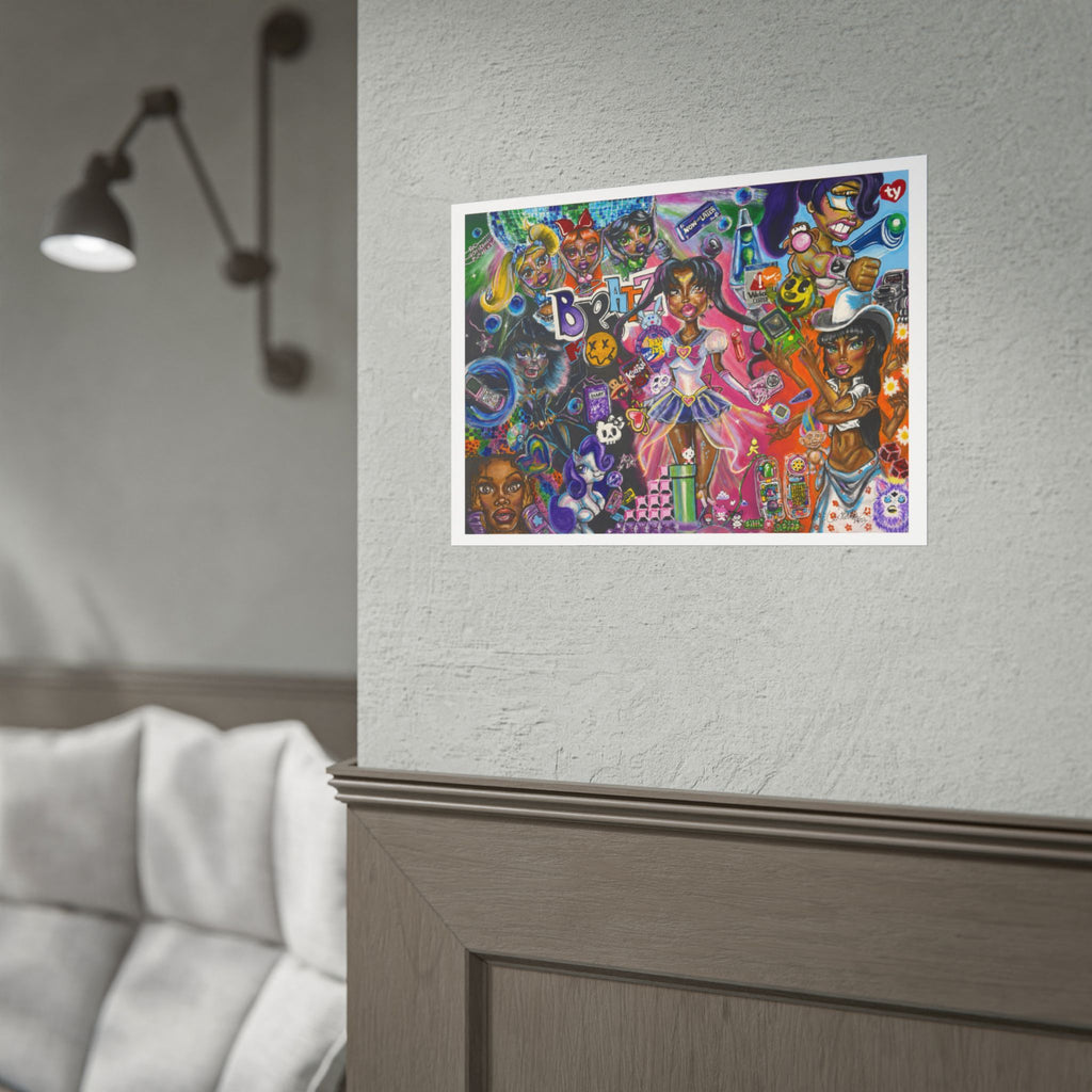 Remember When Magic Was Normal? | Fine Art Print by LexKittenArts