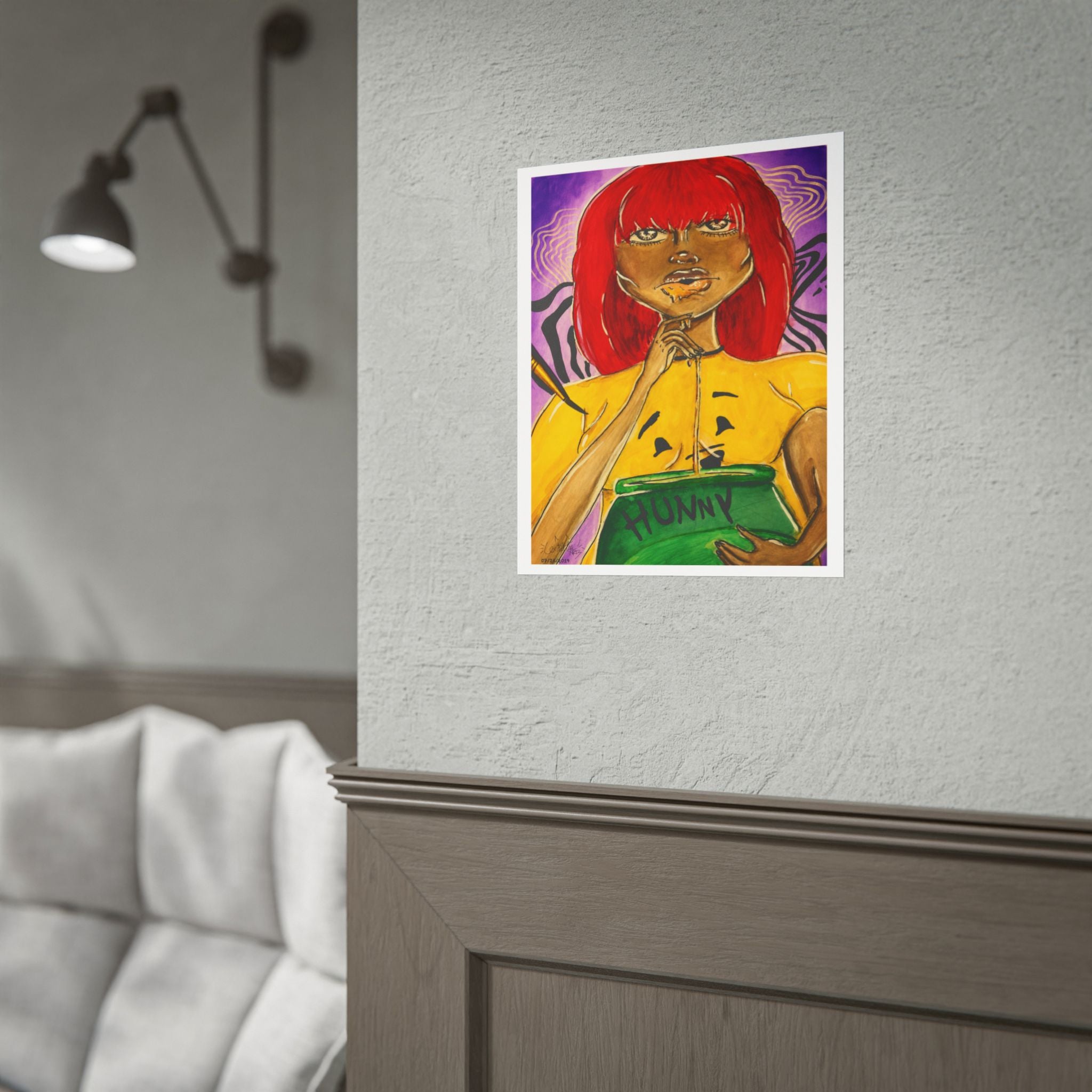 Honey Drip | Original LexKittenArts Art Print - Part 3 of the Girlhood Chronicles Collection