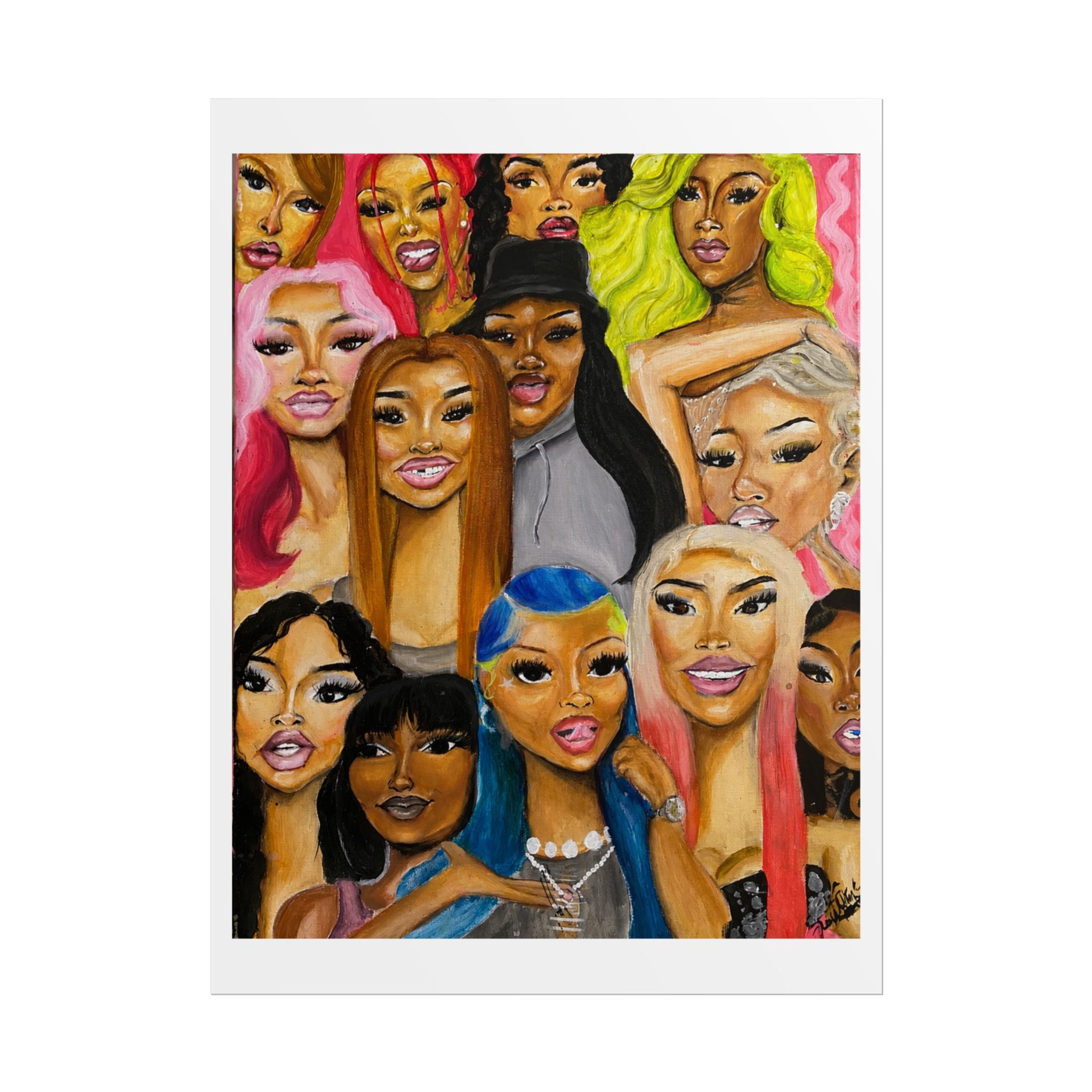 All Pressure- Baddies Art