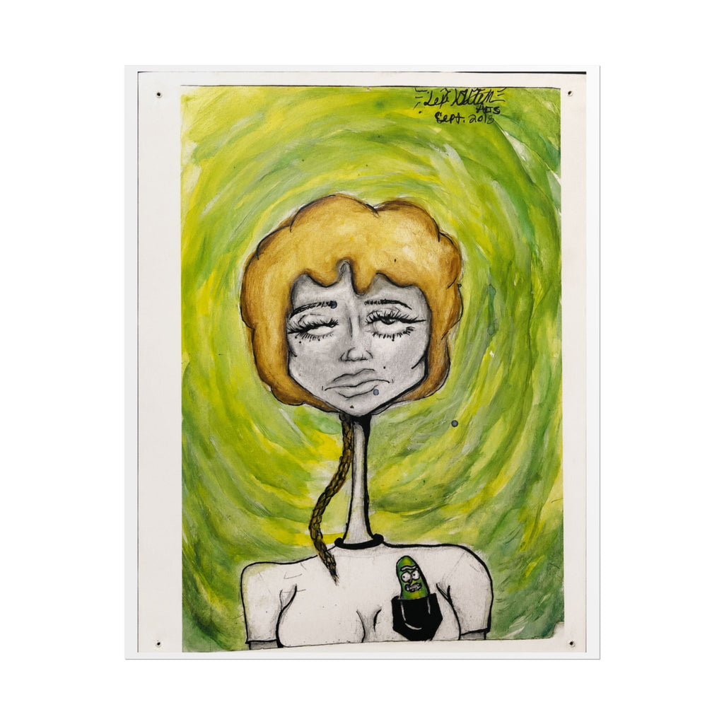 Pickle Portal | Original LexKittenArts Art Print