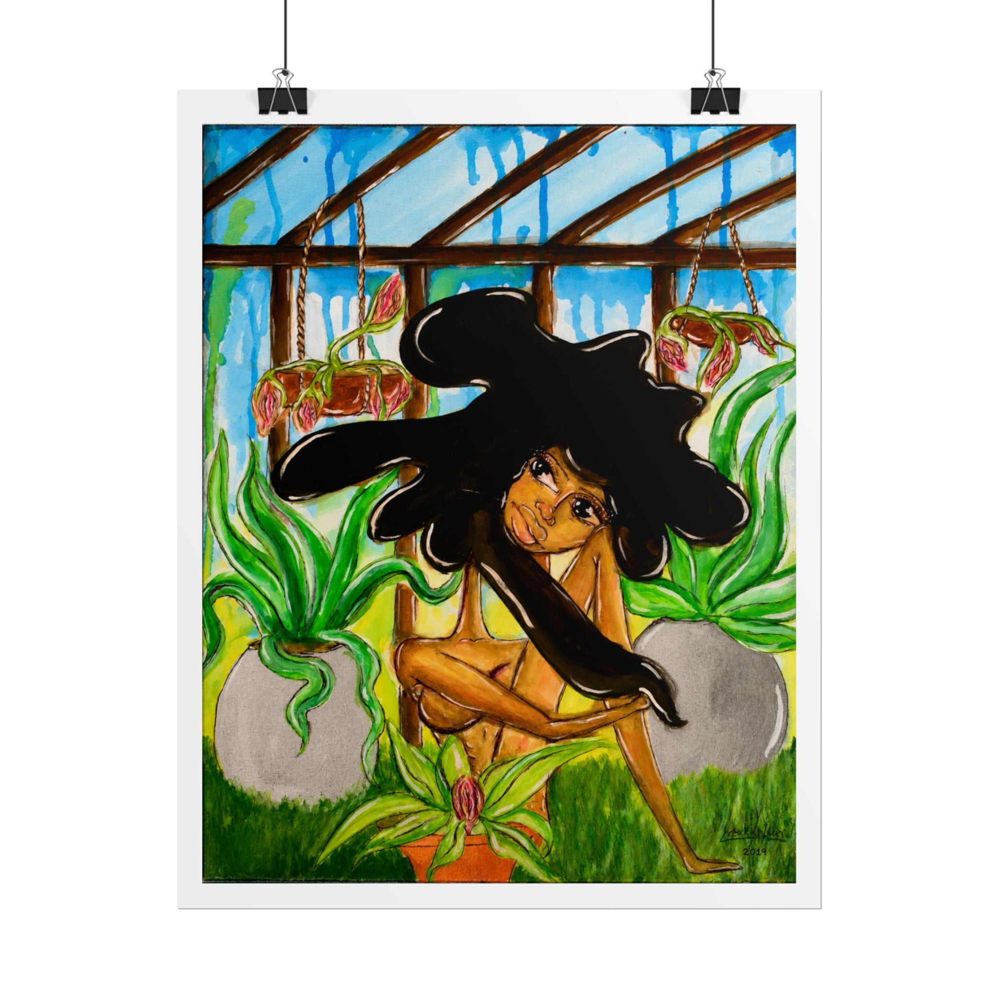 The Bloom Room | Original LexKittenArts Art Print