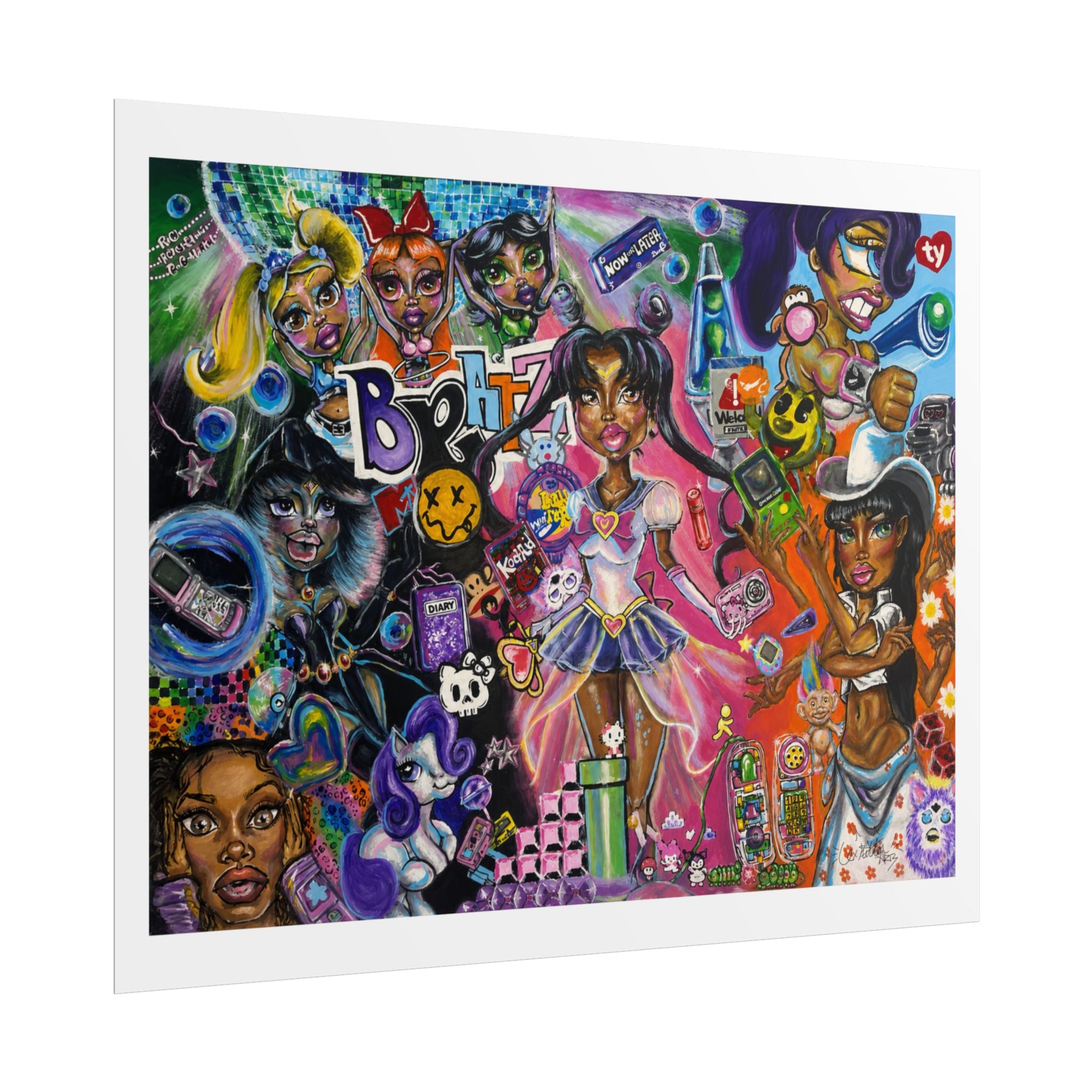 Remember When Magic Was Normal? | Fine Art Print by LexKittenArts
