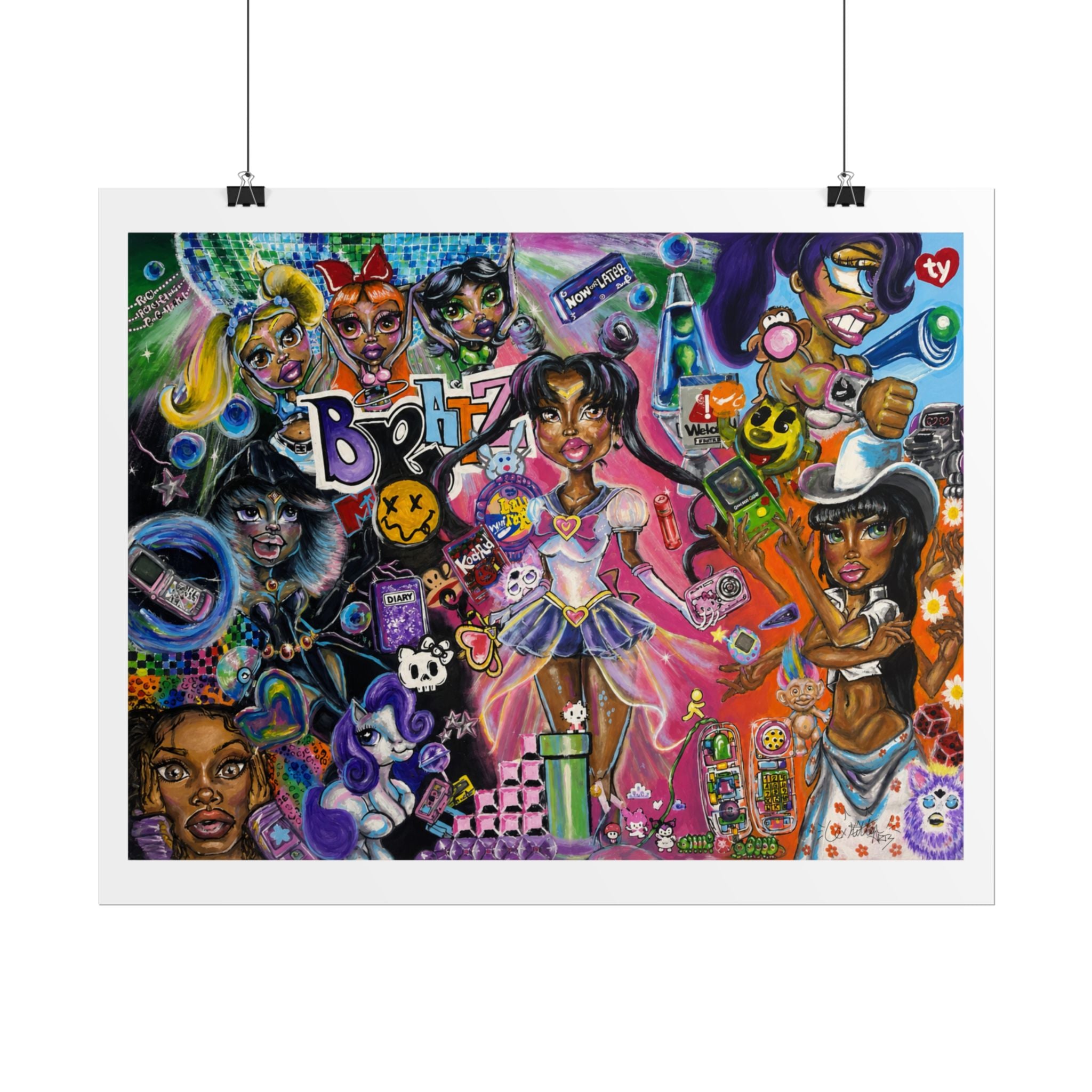 Remember When Magic Was Normal? | Fine Art Print by LexKittenArts