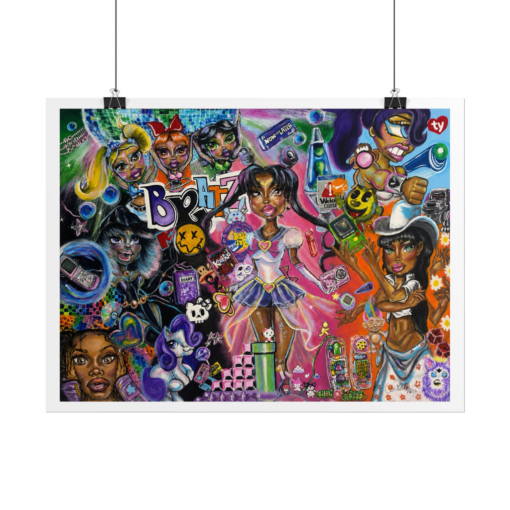 Remember When Magic Was Normal? | Fine Art Print by LexKittenArts