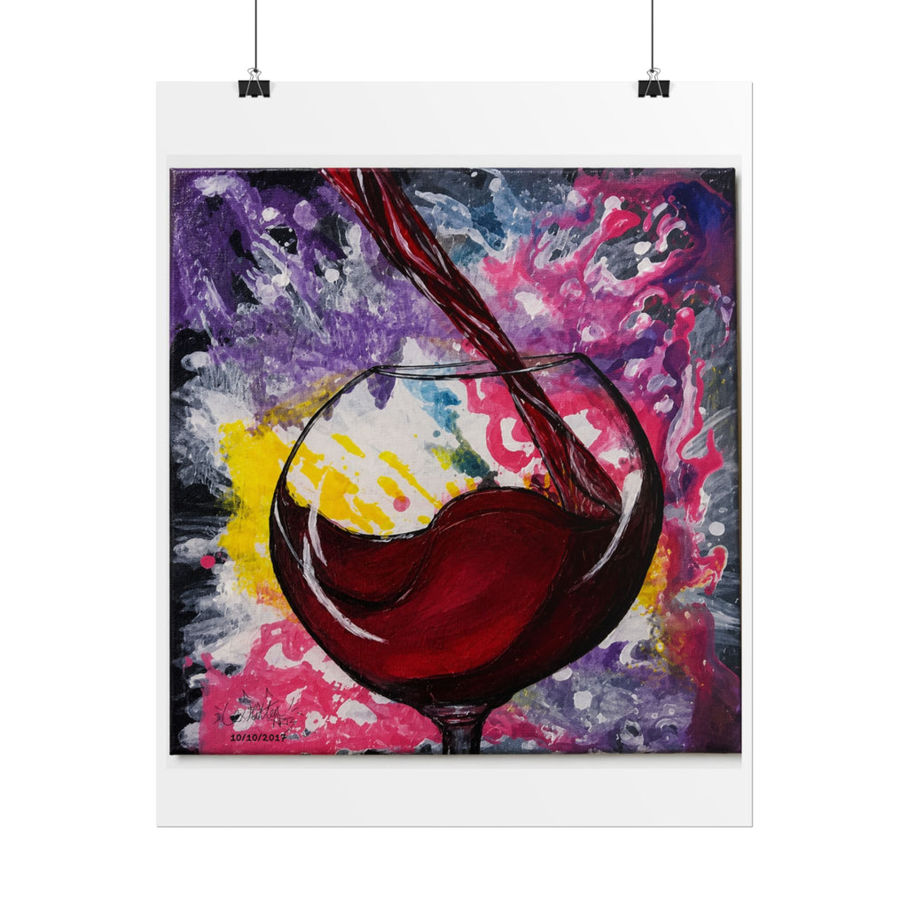 Pour Decisions | Original LexKittenArts Art Print