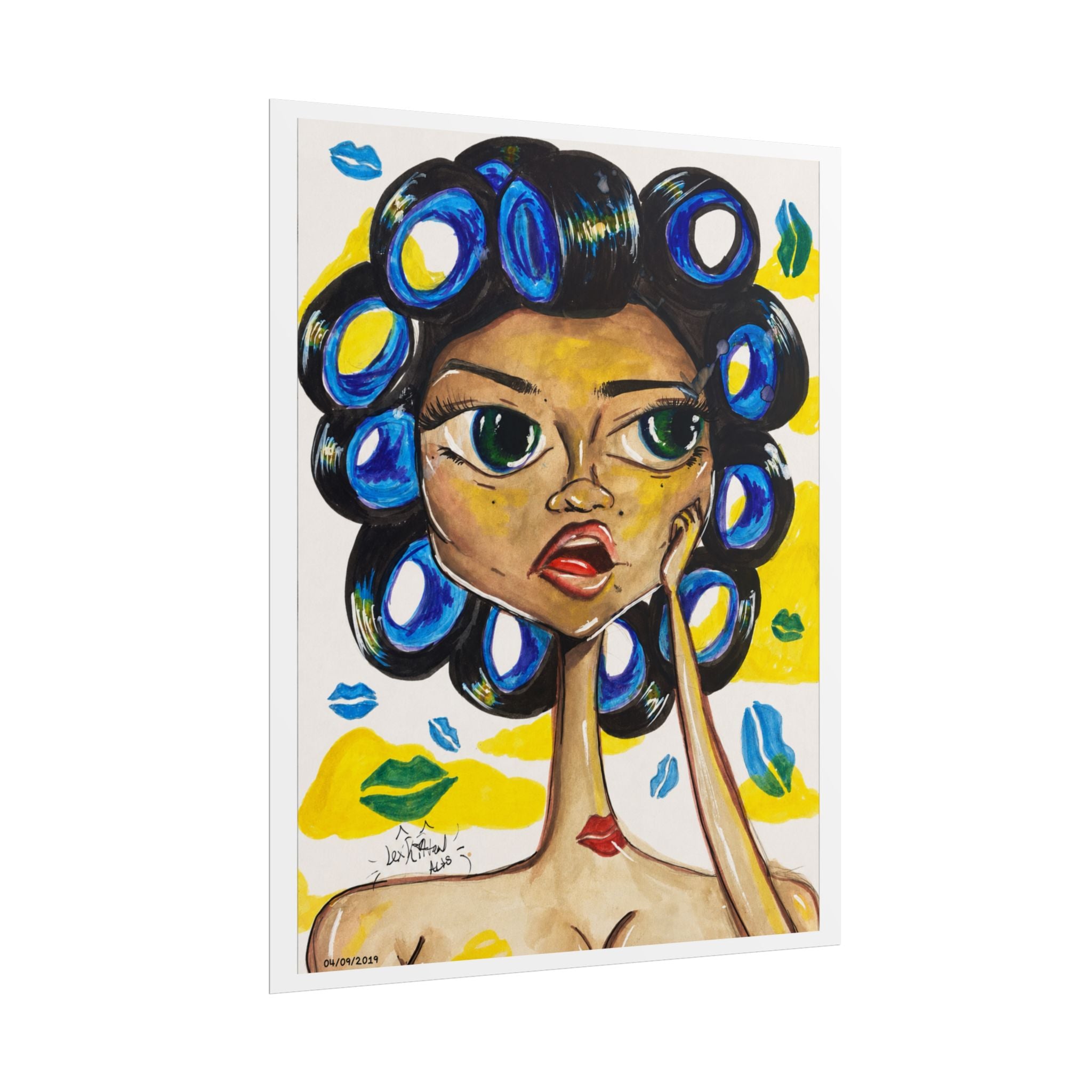 Bonita | Original LexKittenArts Art Print
