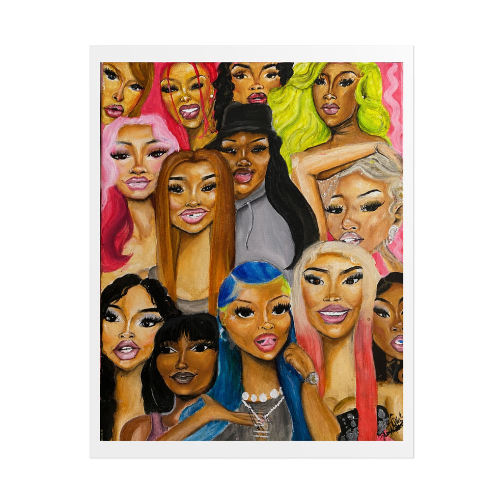 All Pressure- Baddies Art