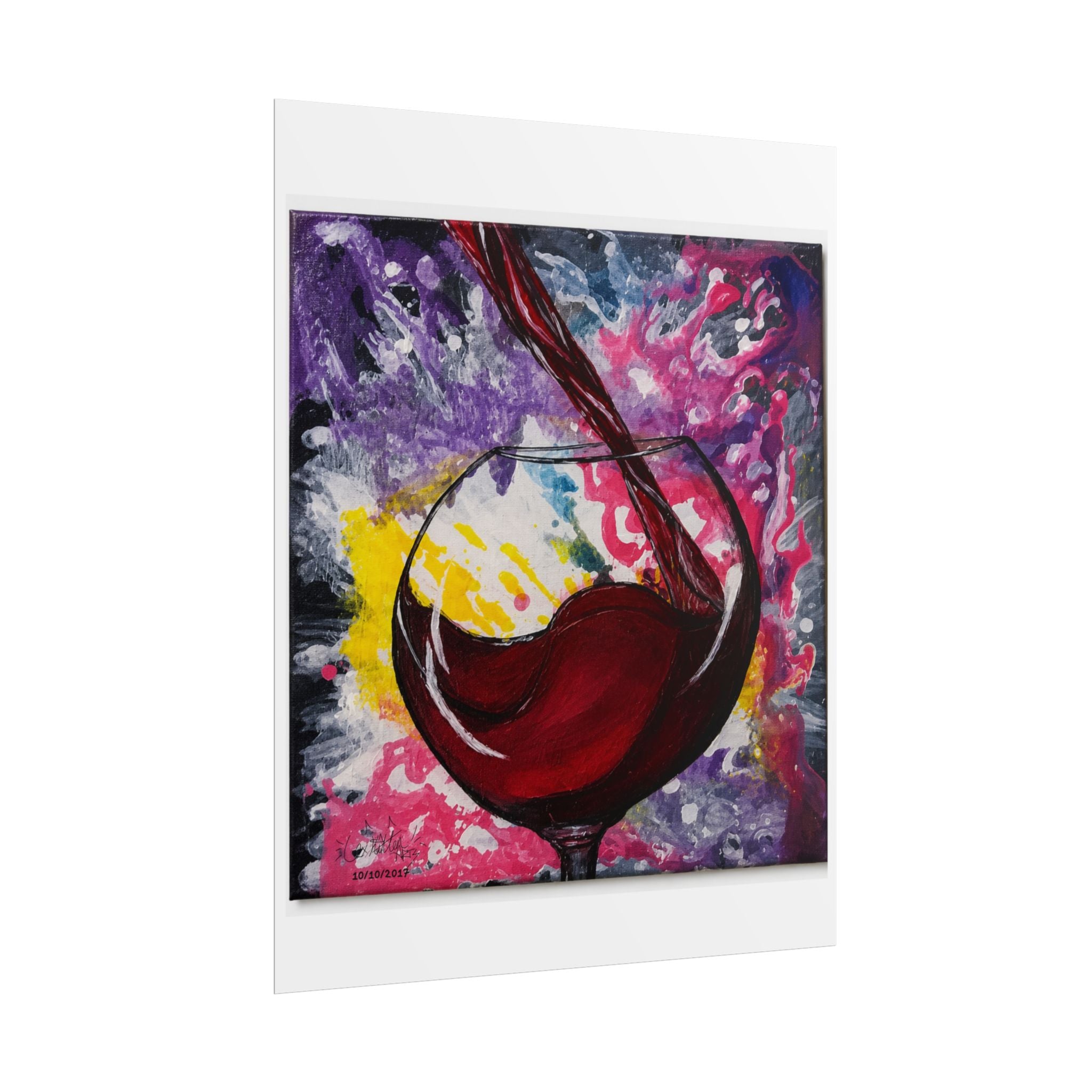 Pour Decisions | Original LexKittenArts Art Print