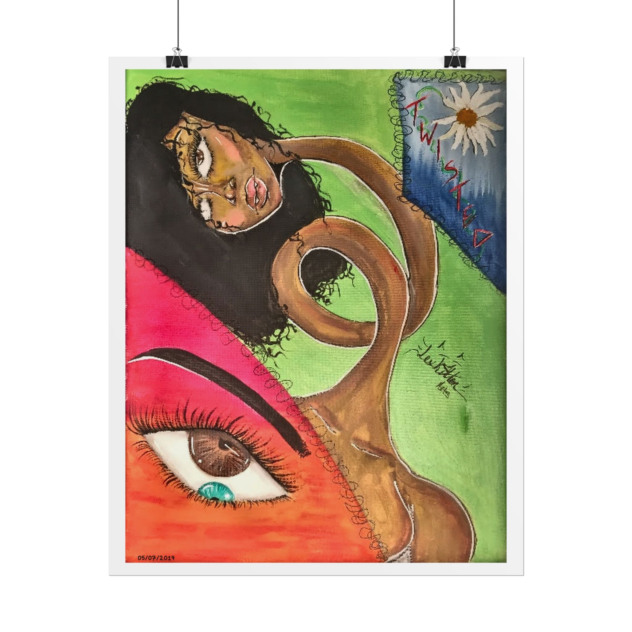 Twisted | Original LexKittenArts Art Print