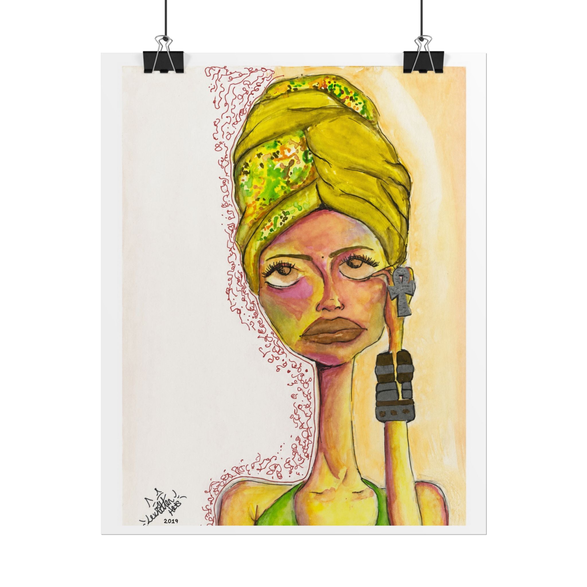 Unbreakable | Original LexKittenArts Art Print