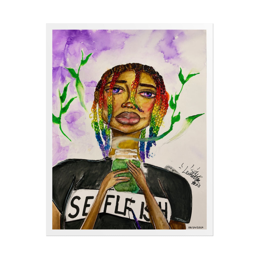 Self-ish | Original LexKittenArts Art Print
