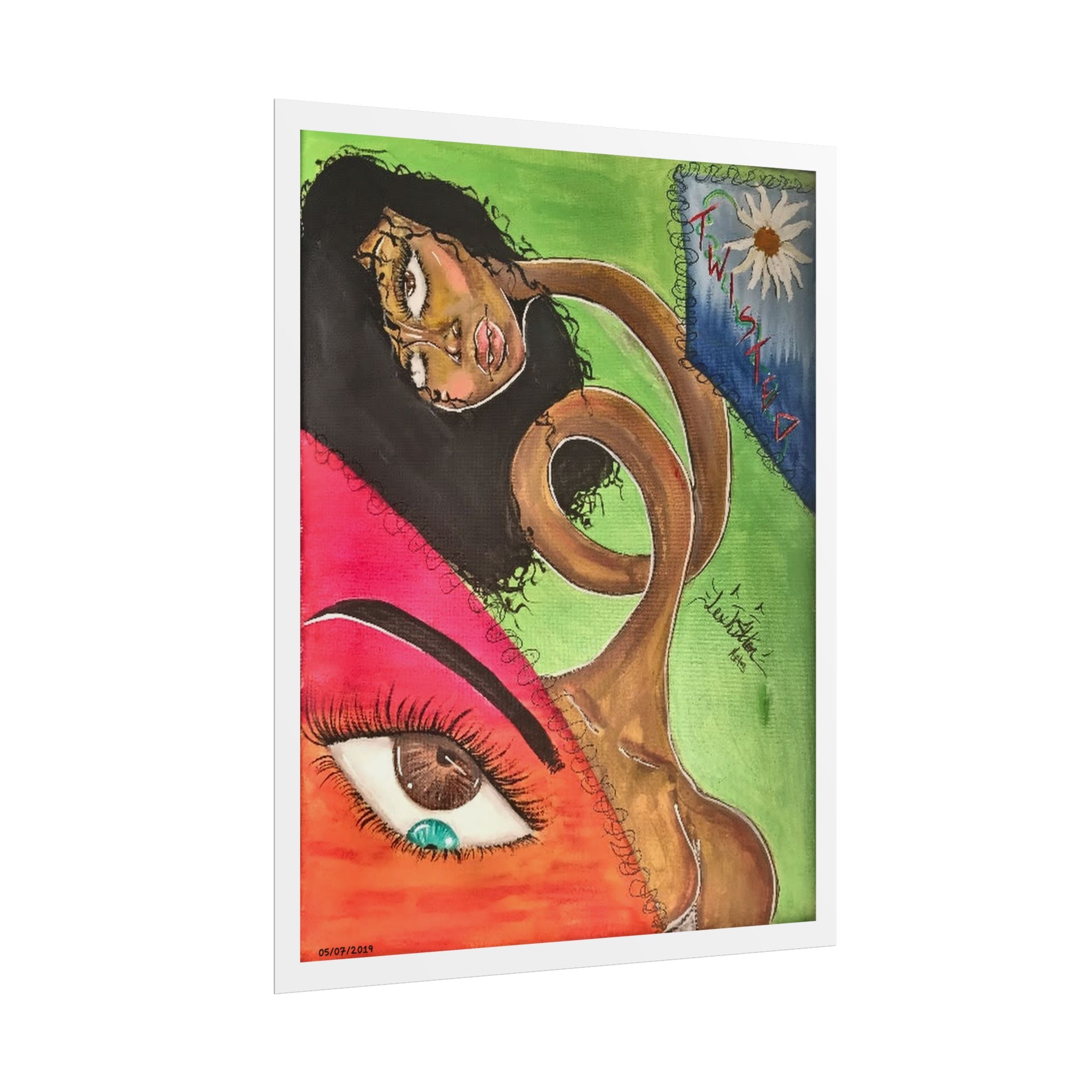 Twisted | Original LexKittenArts Art Print