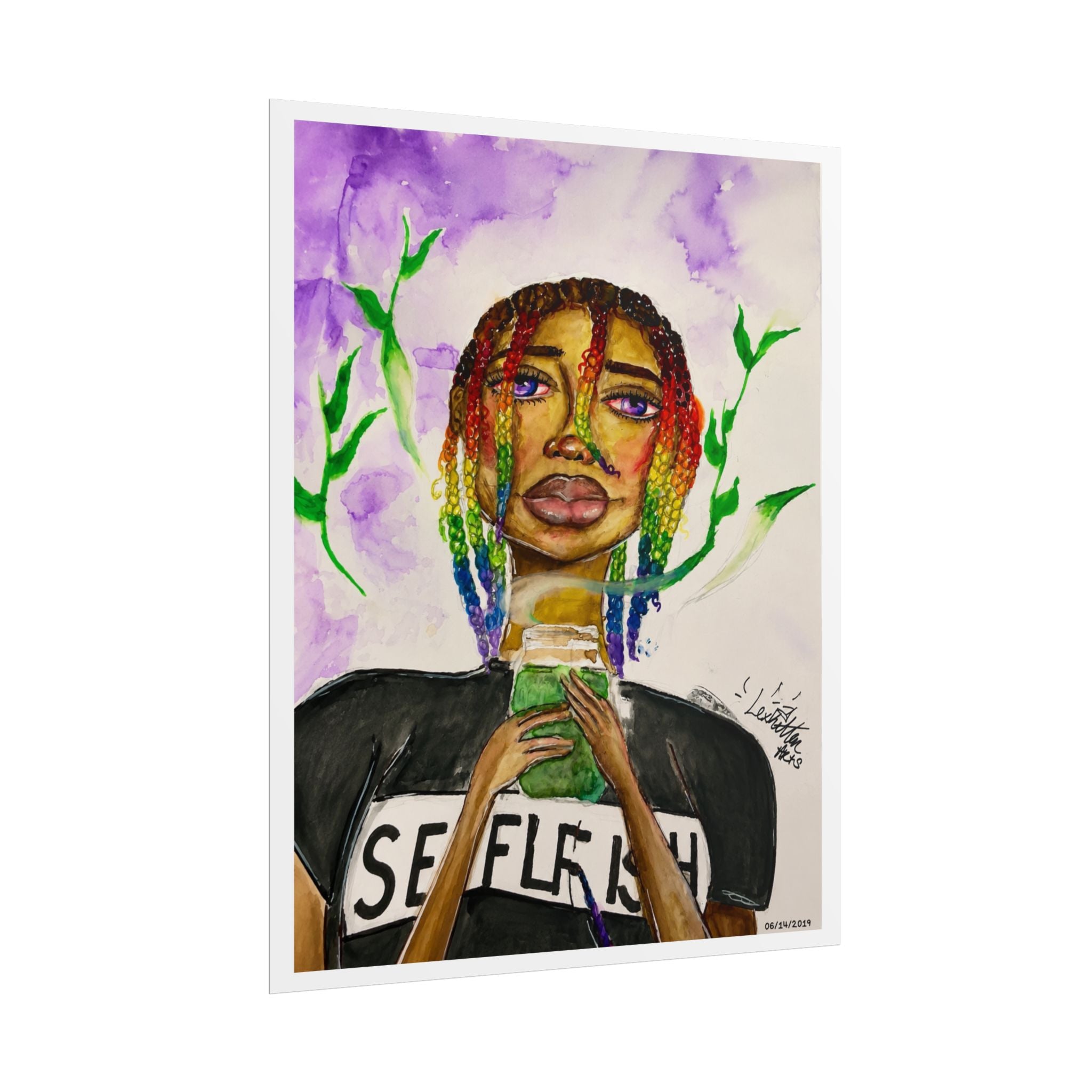 Self-ish | Original LexKittenArts Art Print