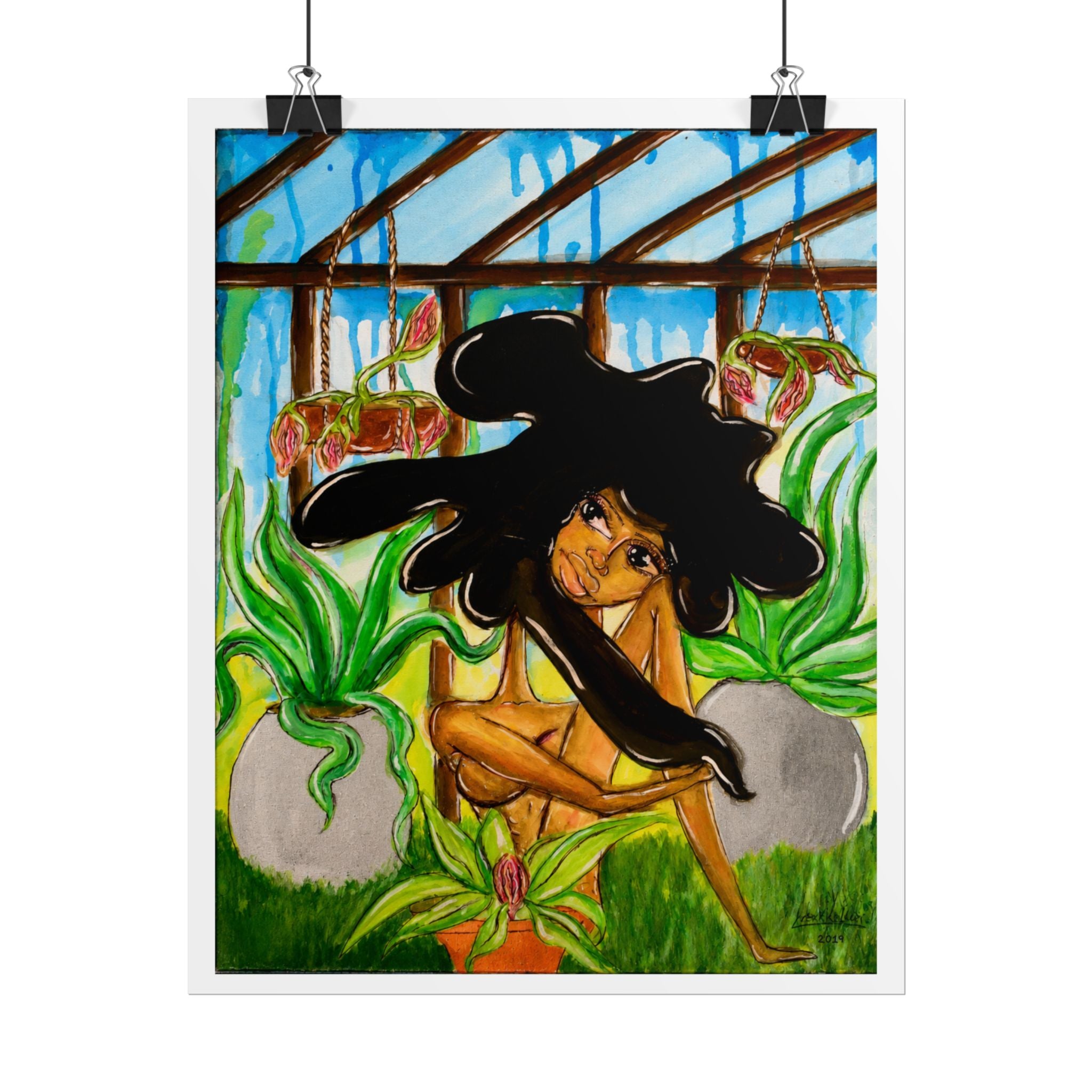 The Bloom Room | Original LexKittenArts Art Print