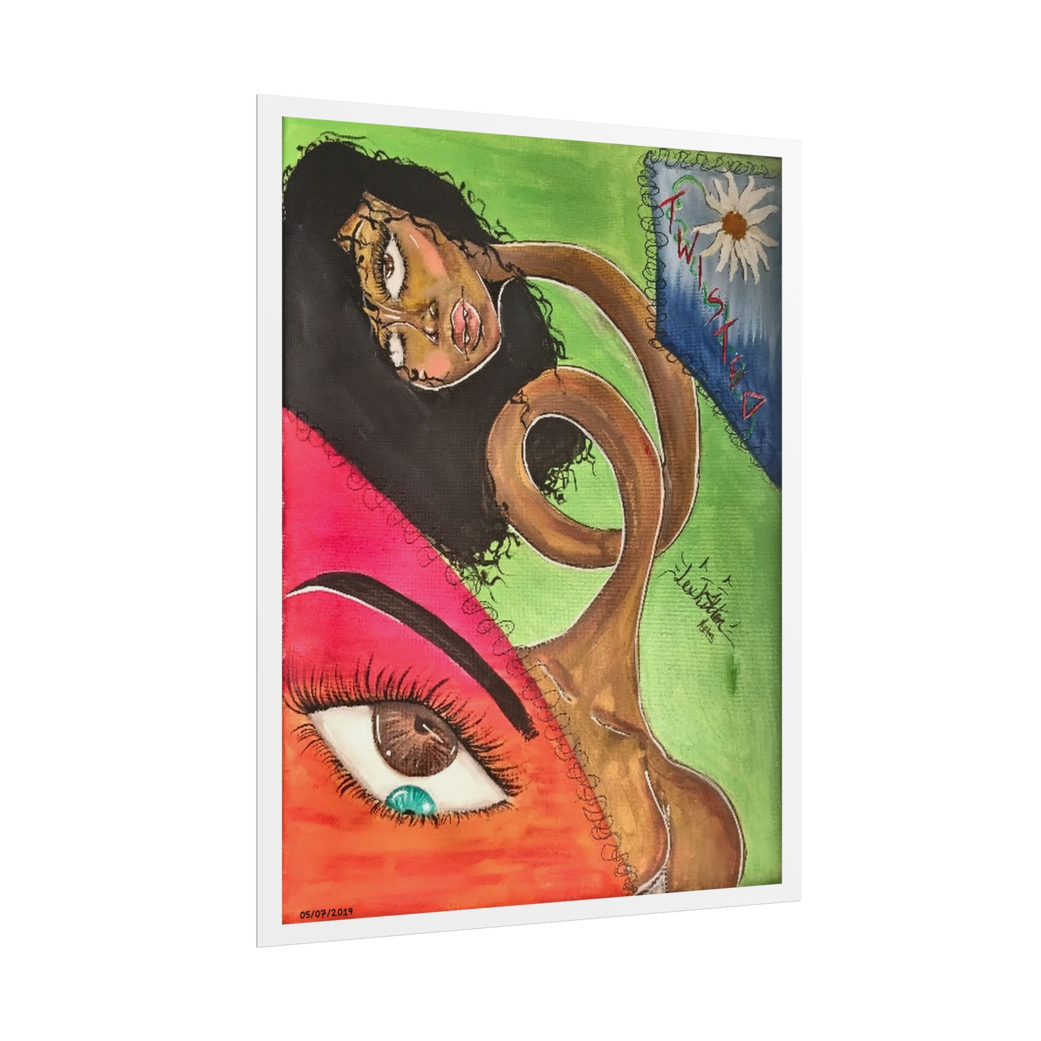 Twisted | Original LexKittenArts Art Print