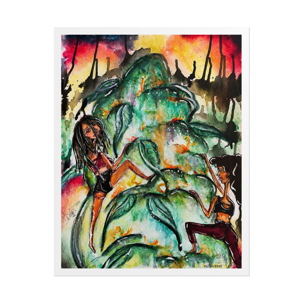 Higher Ground | Original LexKittenArts Art Print