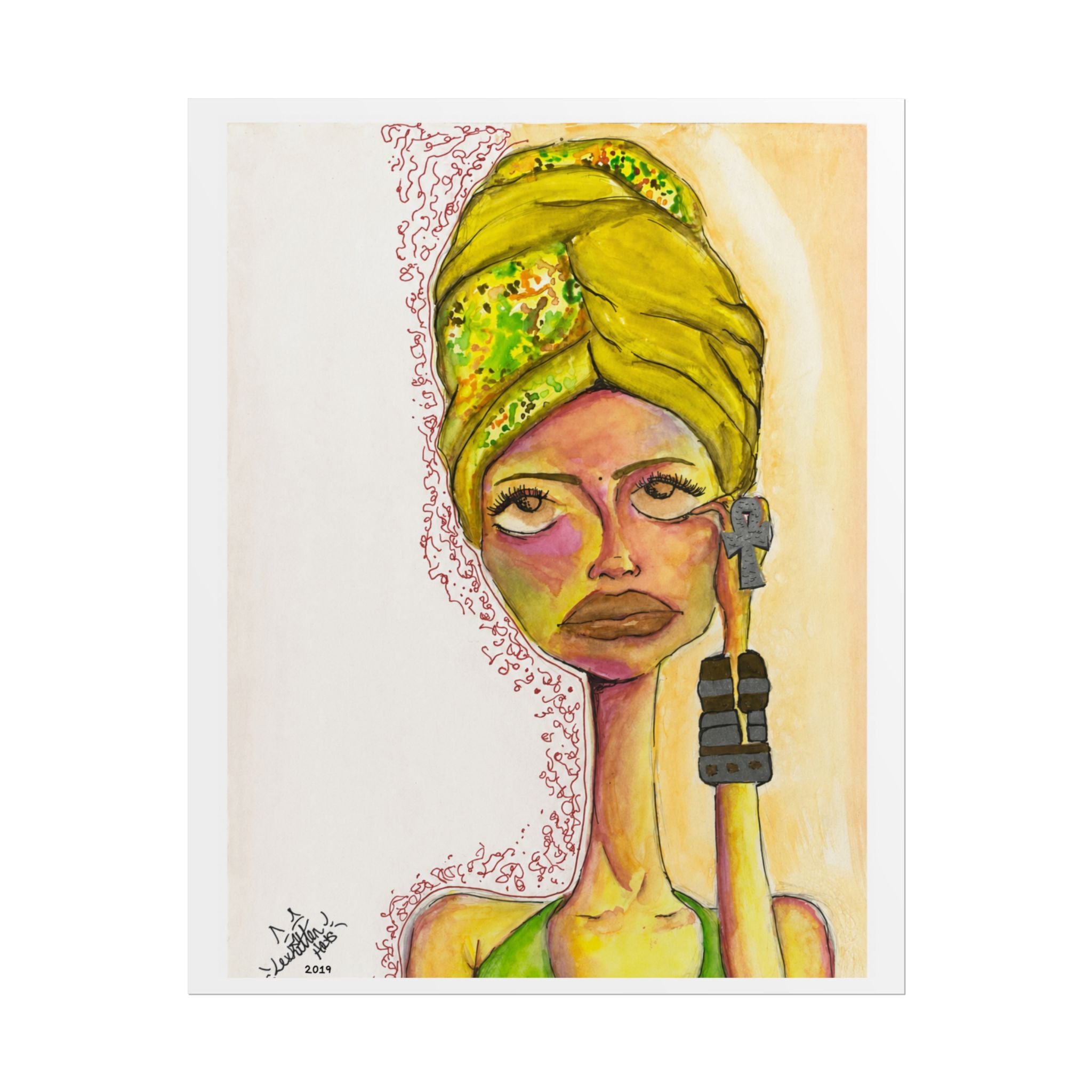 Unbreakable | Original LexKittenArts Art Print