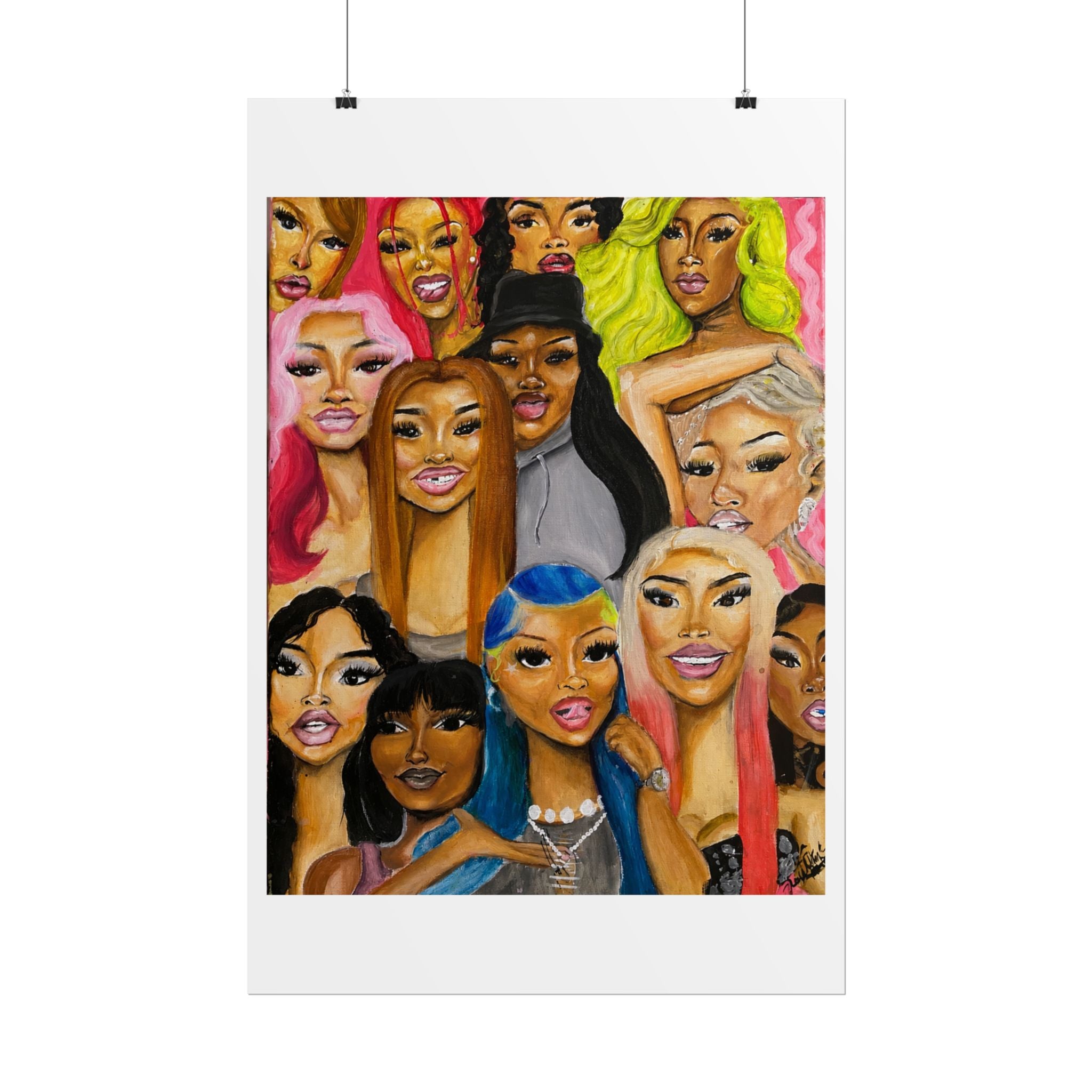 All Pressure- Baddies Art