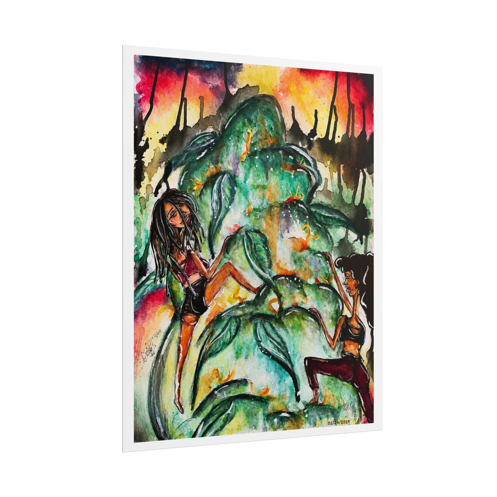 Higher Ground | Original LexKittenArts Art Print