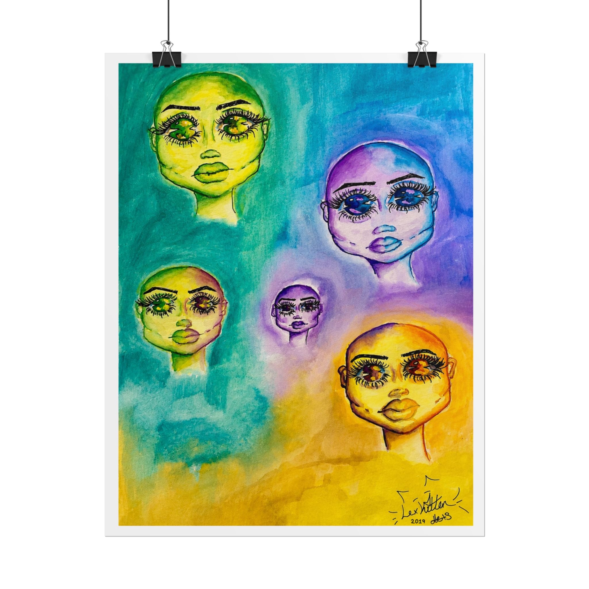 Identity | Original LexKittenArts Art Print