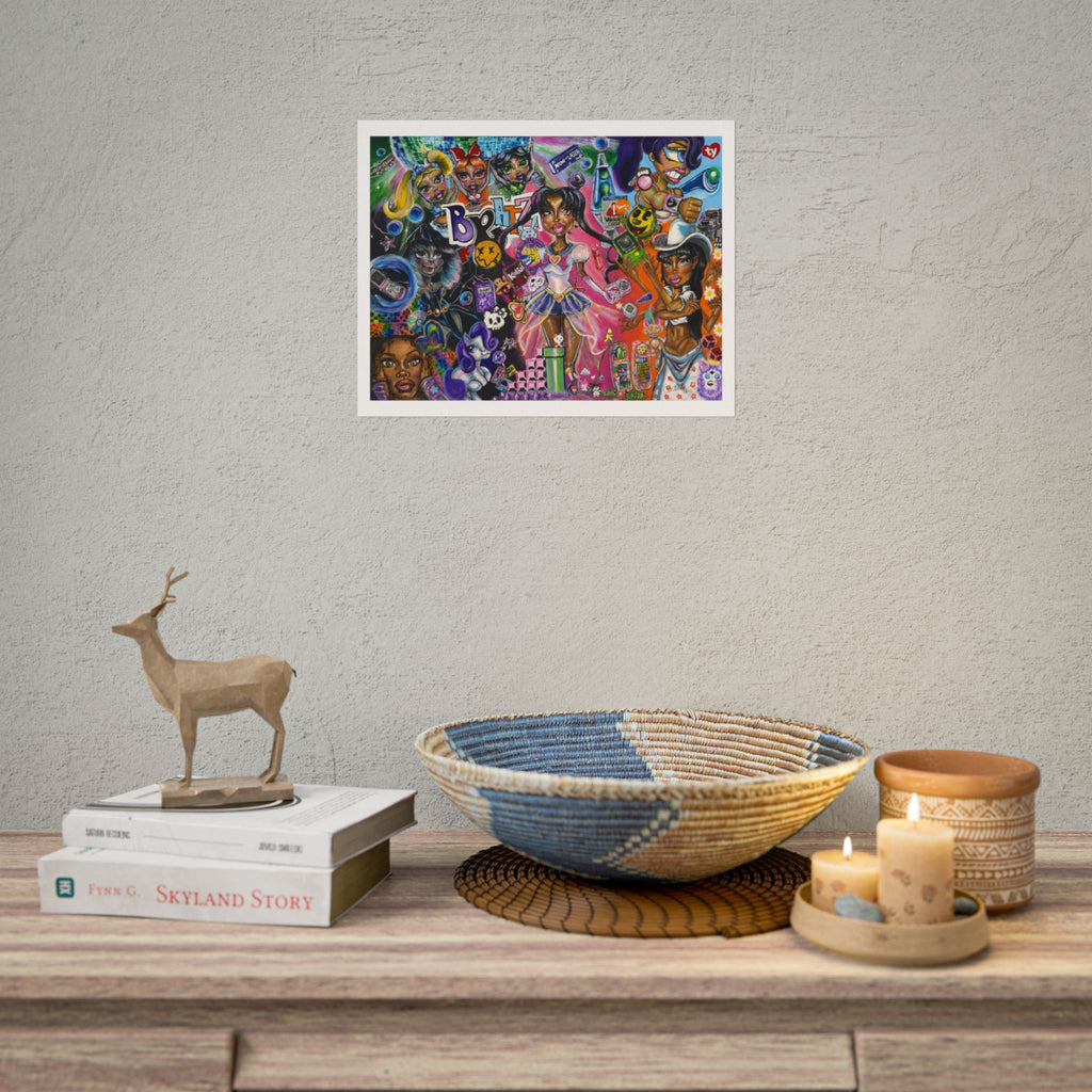 Remember When Magic Was Normal? | Fine Art Print by LexKittenArts