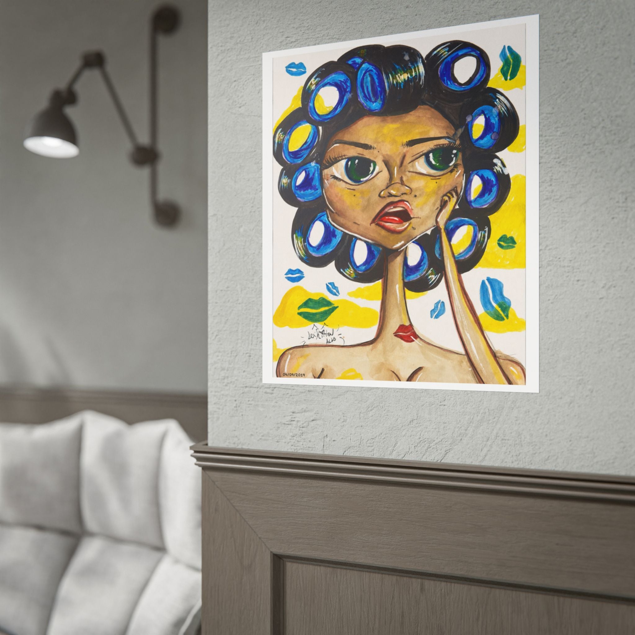 Bonita | Original LexKittenArts Art Print