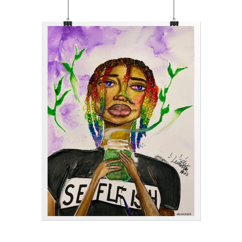 Self-ish | Original LexKittenArts Art Print