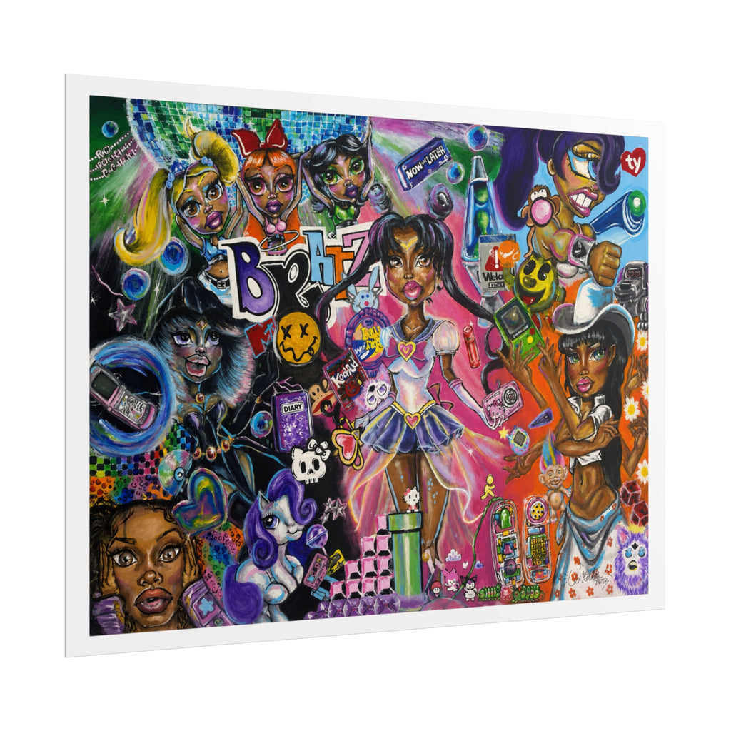 Remember When Magic Was Normal? | Fine Art Print by LexKittenArts