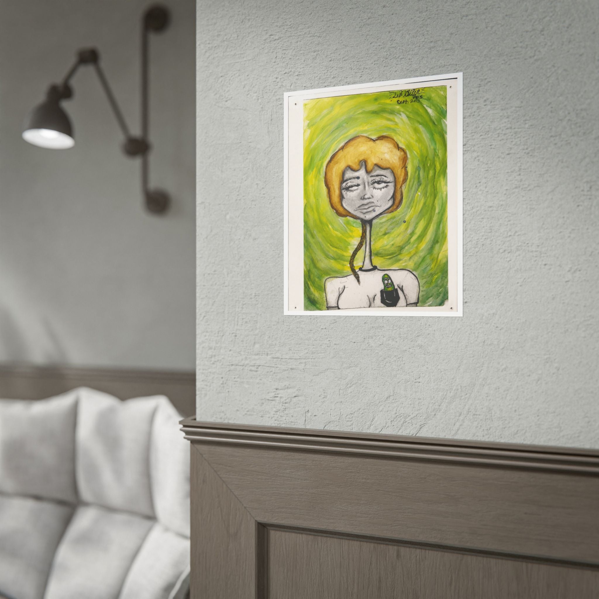 Pickle Portal | Original LexKittenArts Art Print