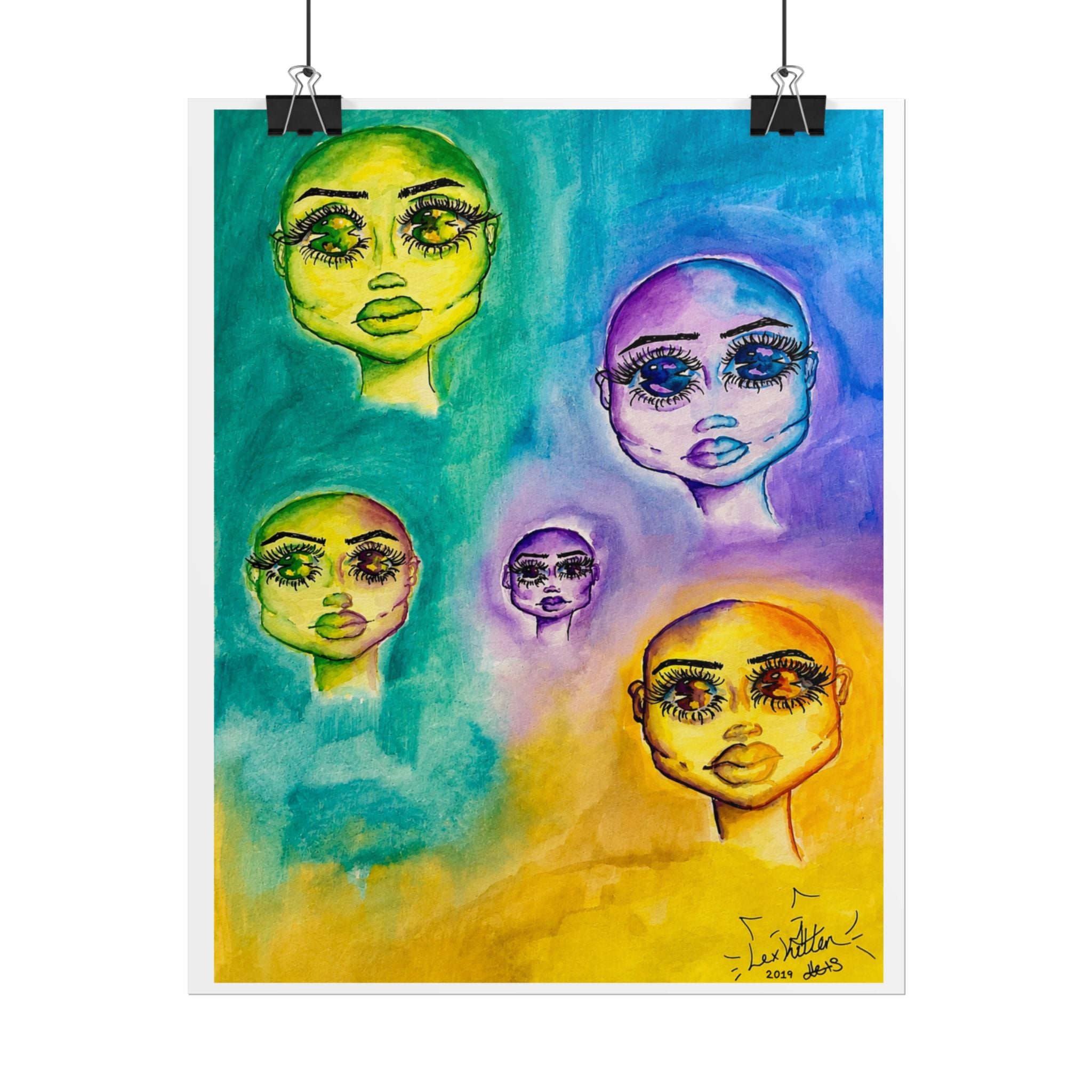Identity | Original LexKittenArts Art Print