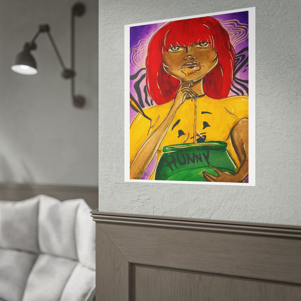 Honey Drip | Original LexKittenArts Art Print - Part 3 of the Girlhood Chronicles Collection