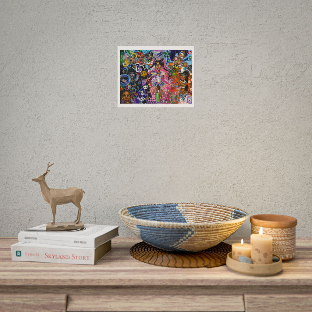 Remember When Magic Was Normal? | Fine Art Print by LexKittenArts
