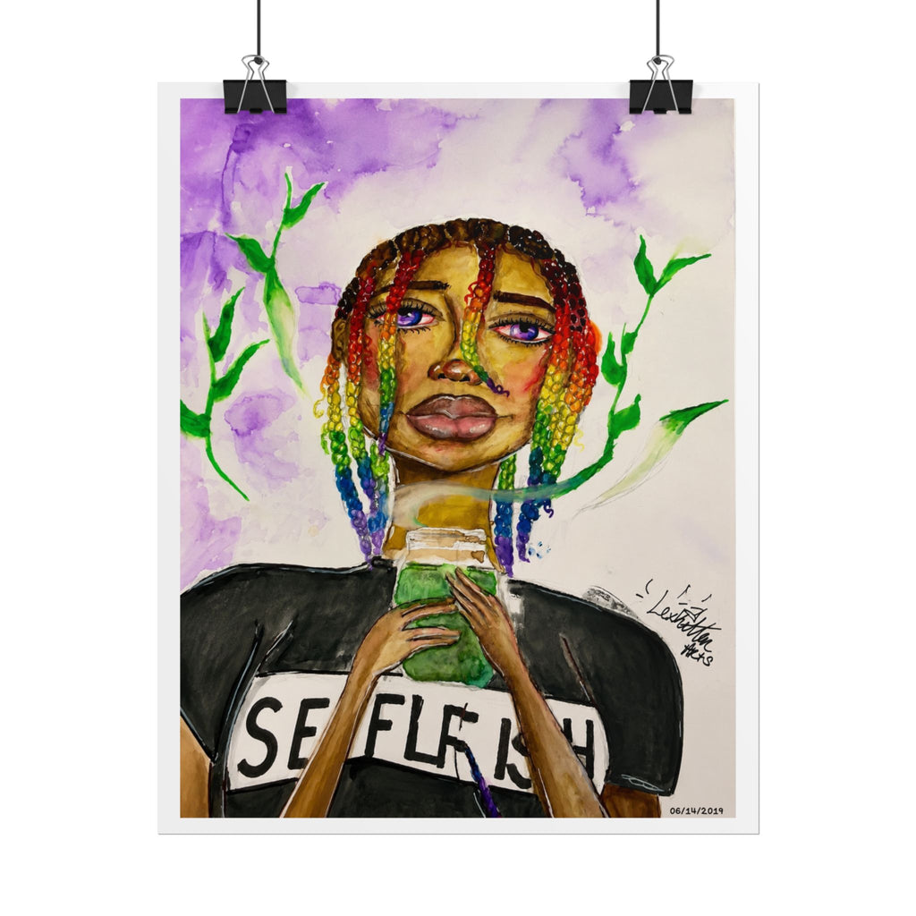 Self-ish | Original LexKittenArts Art Print