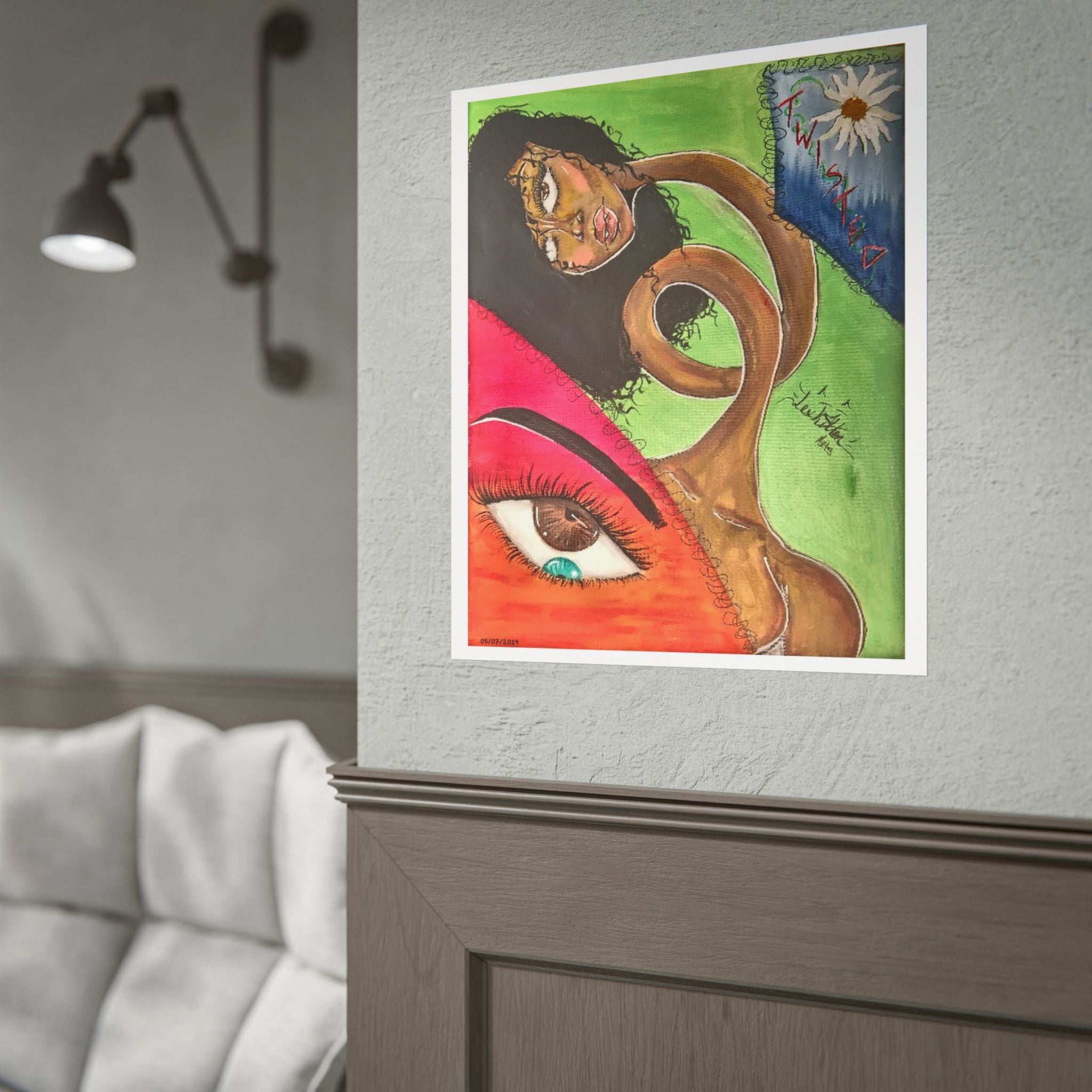 Twisted | Original LexKittenArts Art Print